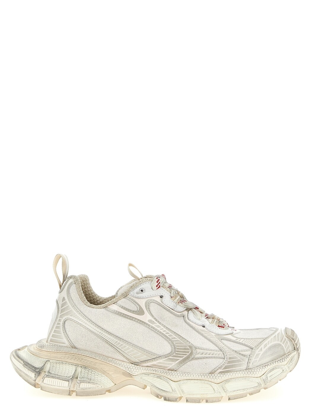 バレンシアガ BALENCIAGA スニーカー レディース しろがね色 Sneakers \u00273XL\u0027 sneakers 734731W3XLX2260 Silver 関税 貨物輸送無料 2026SS ju