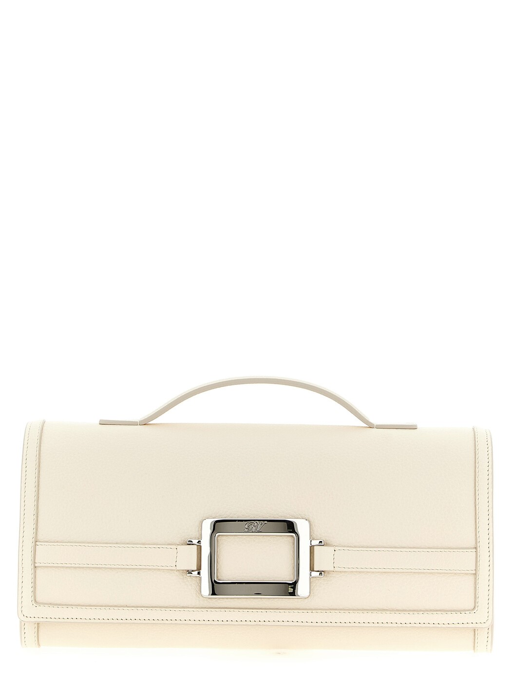 ロジェ ヴィヴィエ ROGER VIVIER クラッチバッグ レディース ホワイト Clutch and wristlets bags 'Belle Vivier' clutch RBWAORC2202QV7C019 White 関税 送料無料 2026SS ju|BRANDSHOP「il Tesoro」
