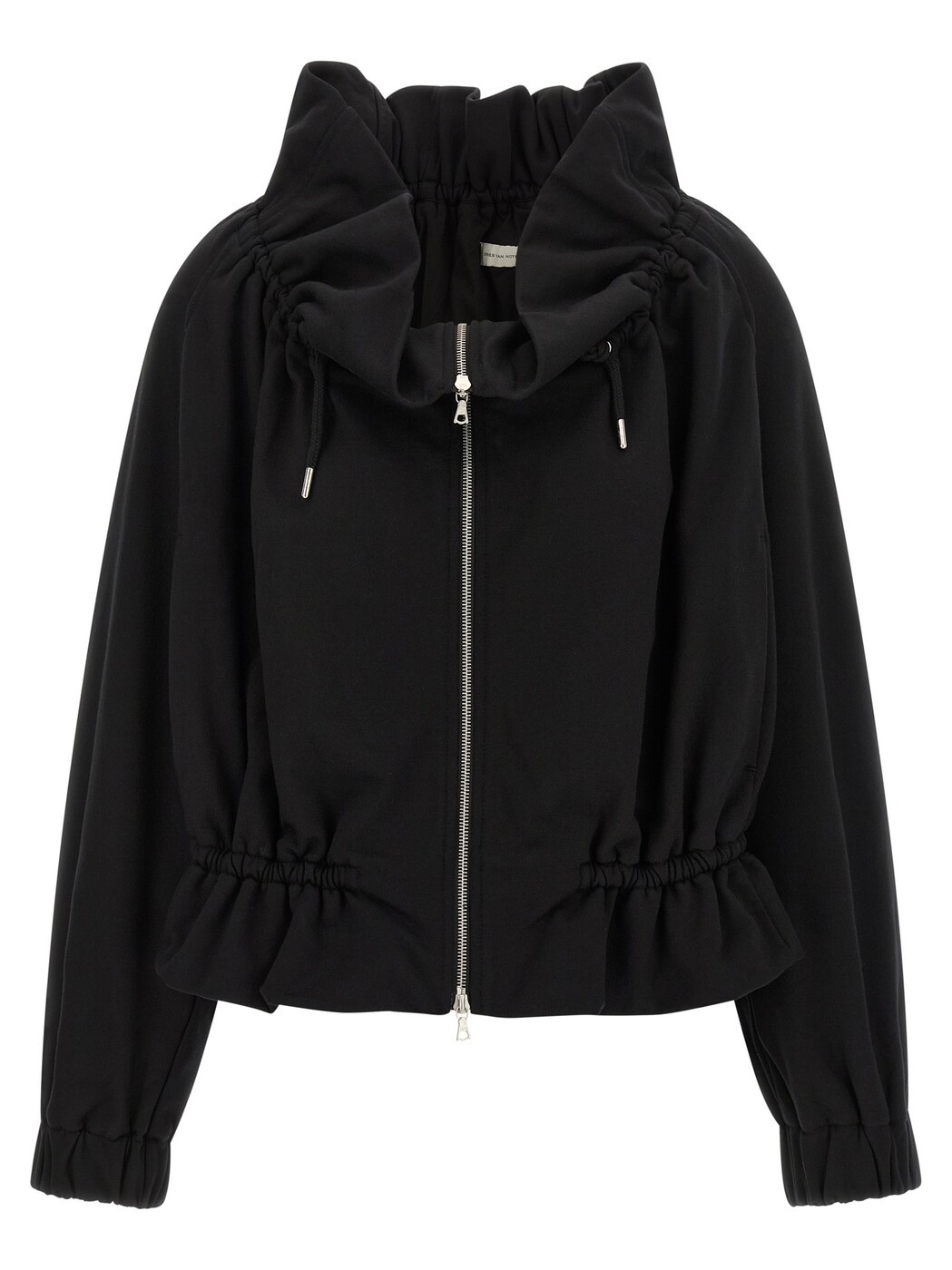 ド木鼠 キャラバン ノッテン DRIES VAN NOTEN 調教師 レディース 黒いこと Sweatshirts \u0027Hally\u0027 sweatshirt 2520111362611900 Black 関税 貨物輸送無料 2025AW ju