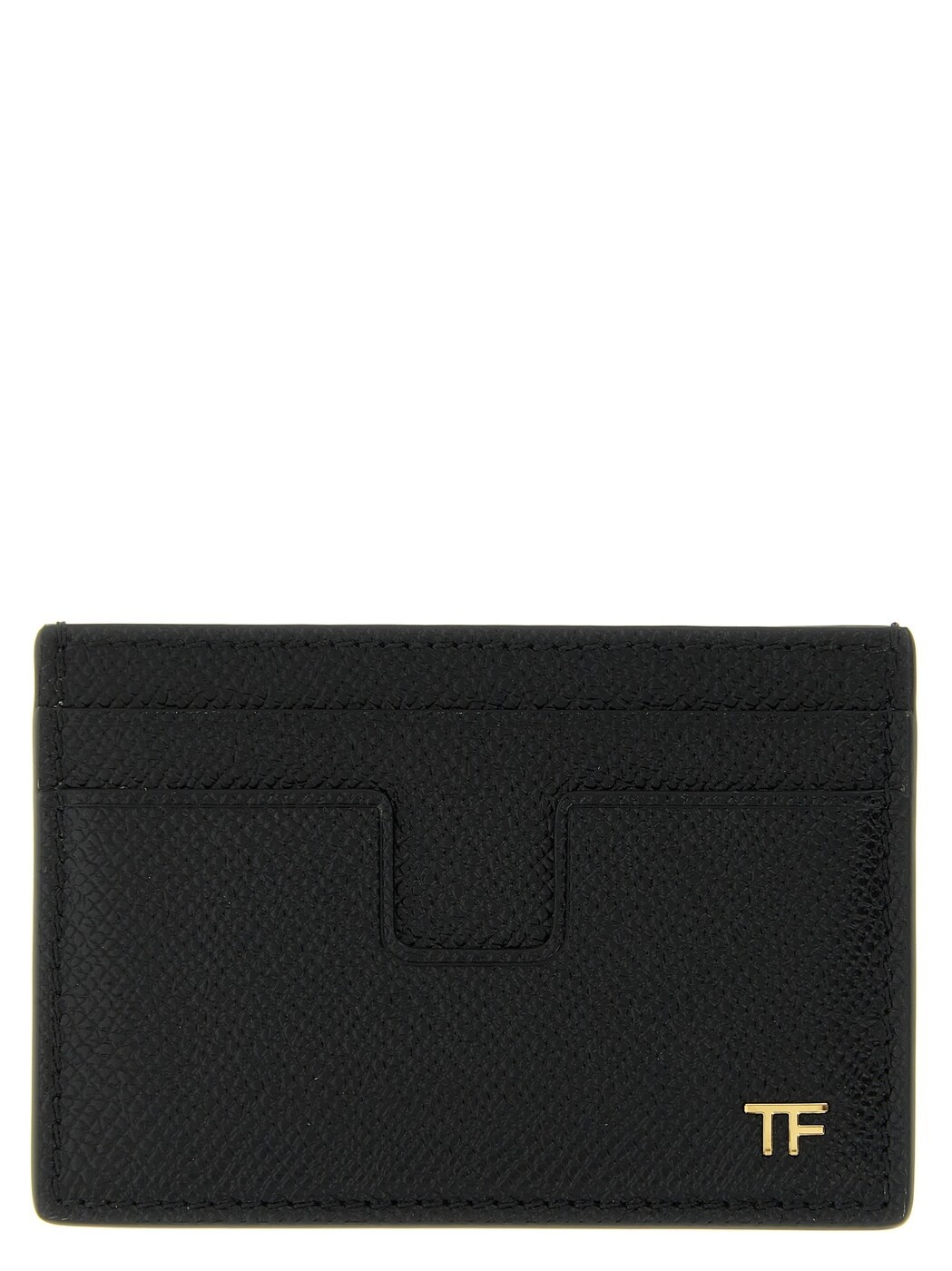 トム ジェラルド・r・フォード TOM FORD 歌留多保持者 札入れ メンズ 黒いこと Wallets and Card Holders Small grain leather cardholder YM232LCL081GNAA Black 関税 貨物輸送無料 2026SS ju 財布・ケース-バッグ・小物・ブランド雑貨