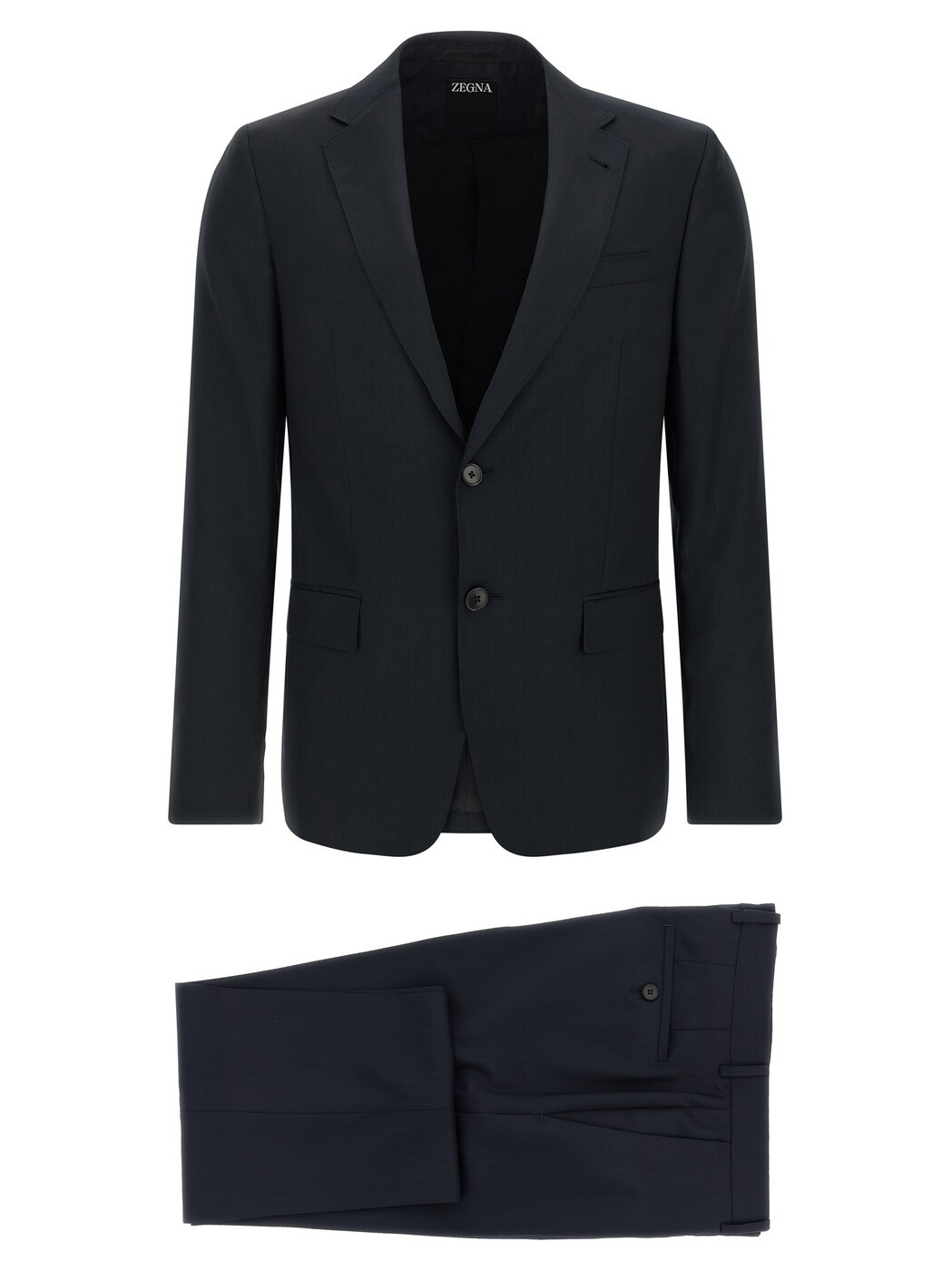 ゼニア ZEGNA フォーマル 背広 メンズ 青碧 Formal Outfits Pinstriped dress 322718A3281CGA414 Blue 関税 貨物輸送無料 2026SS ju