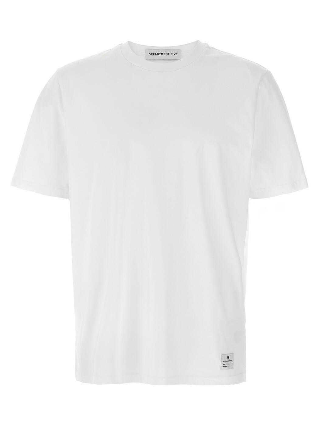 デパートメント ファイブ DEPARTMENT FIVE Tシャツ メンズ ホワイト T-shirts 'Bold' T-shirt UT51051D2JF0034001 White 関税 送料無料 2025AW ju｜BRANDSHOP「il Tesoro」