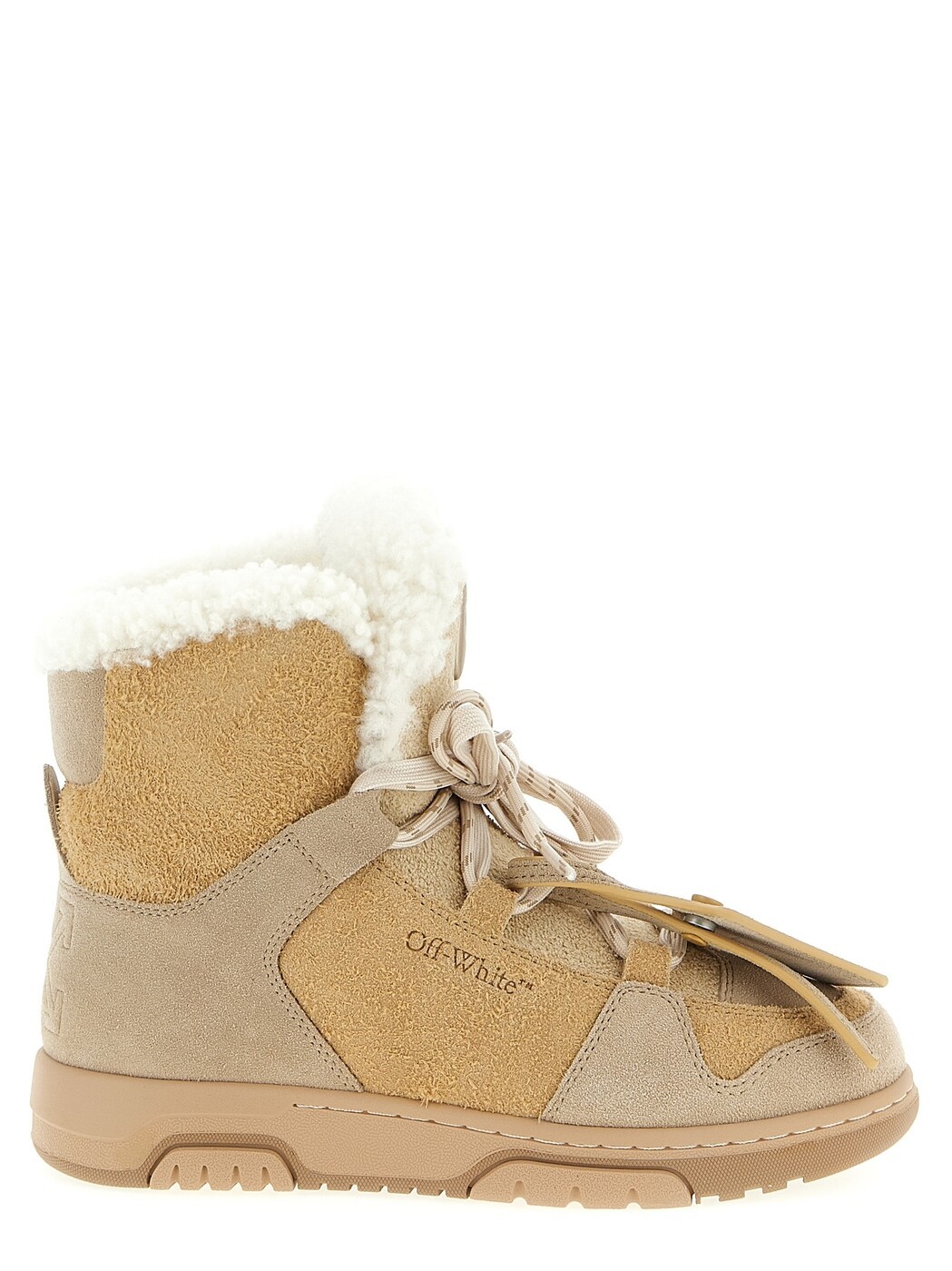 象牙色 OFF WHITE ブーツ レディース ベージュ Boots \u0027Winter\u0027 ankle boots OWIY001F25LEA0016C686C68 Beige 関税 貨物輸送無料 2025AW ju