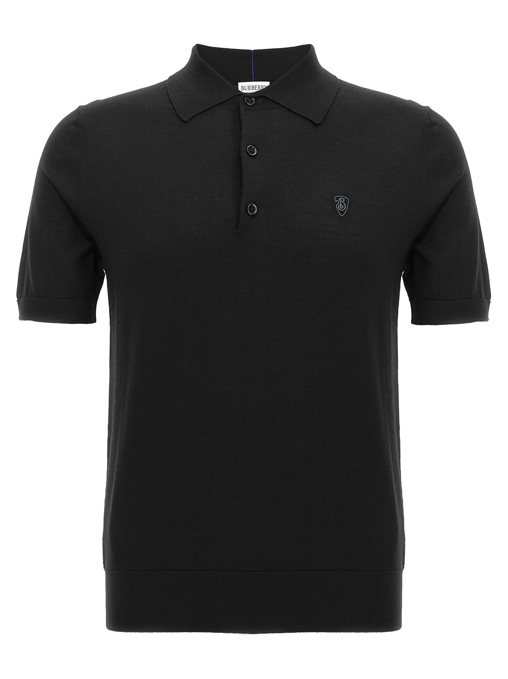 バーバリー BURBERRY ポロシャツ メンズ ブラック Polo shirts Wool polo shirt 8104873BLACK Black 関税 送料無料 2025SS ju|BRANDSHOP「il Tesoro」