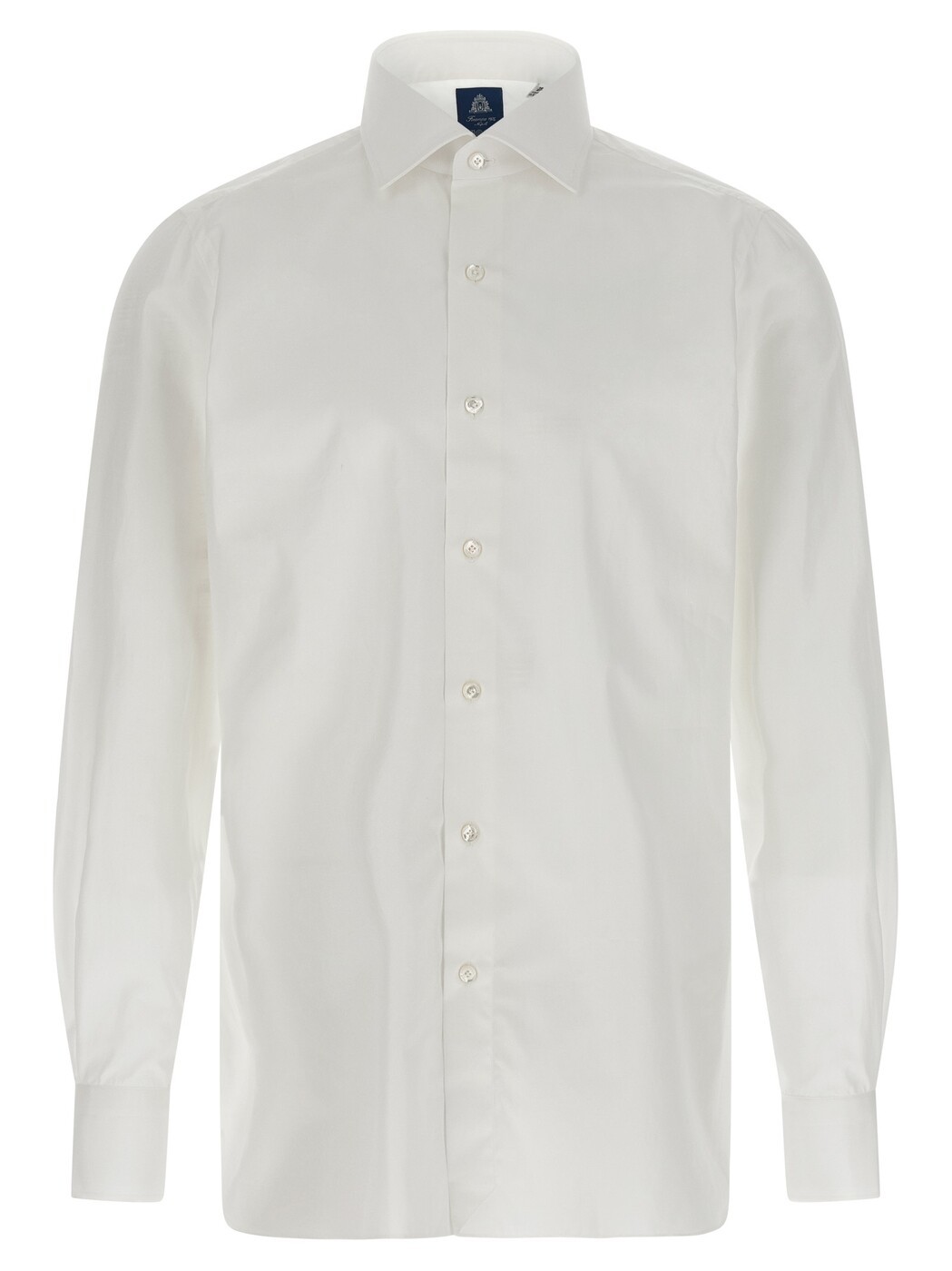 フィナモレ FINAMORE シャツ メンズ ホワイト Shirts 'Napoli' shirt C0147LIPSZ01 White 関税 送料無料 2025AW ju|BRANDSHOP「il Tesoro」