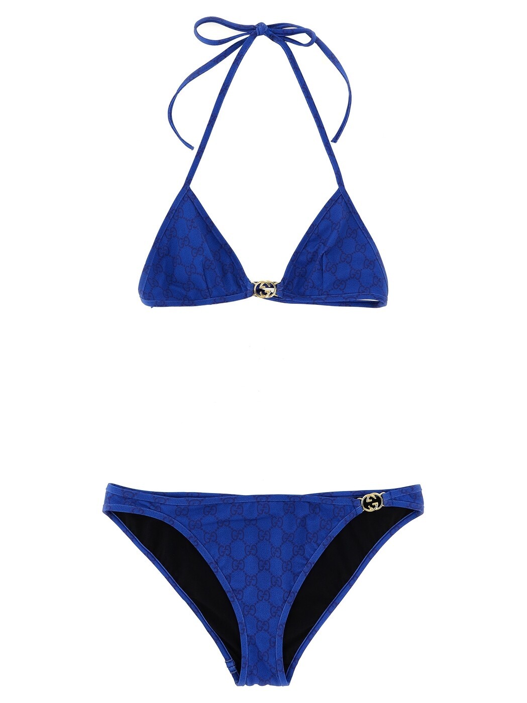 グッチ GUCCI 水着 スイムウェア レディース ブルー Swimwear 'Incrocio GG' bikini 688999XHAK34610 Blue 関税 送料無料 2026SS ju｜BRANDSHOP「il Tesoro」
