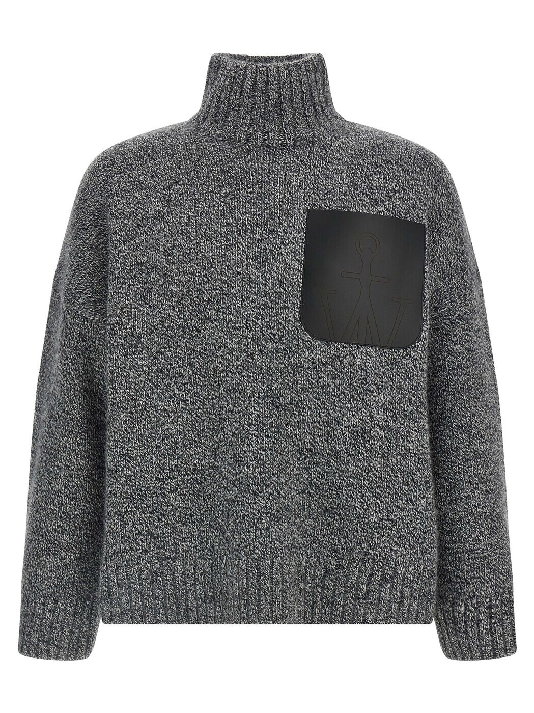 ジェイ ダブリュー アンダーソン J.W. ANDERSON セーター ニットウェア メンズ グレー Knitwear Leather Patch Pocket sweater KW1234YN0367929 Gray 関税 送料無料 2025AW ju