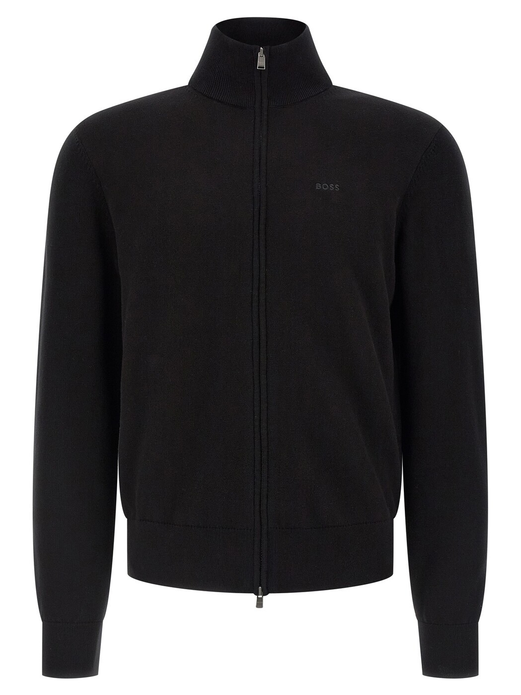ヒューゴボス HUGO BOSS プルオーバー 編み物御召しもの メンズ 黒いこと Knitwear \u0027Upalano\u0027 cardigan 50556345001 Black 関税 貨物輸送無料 2026SS ju