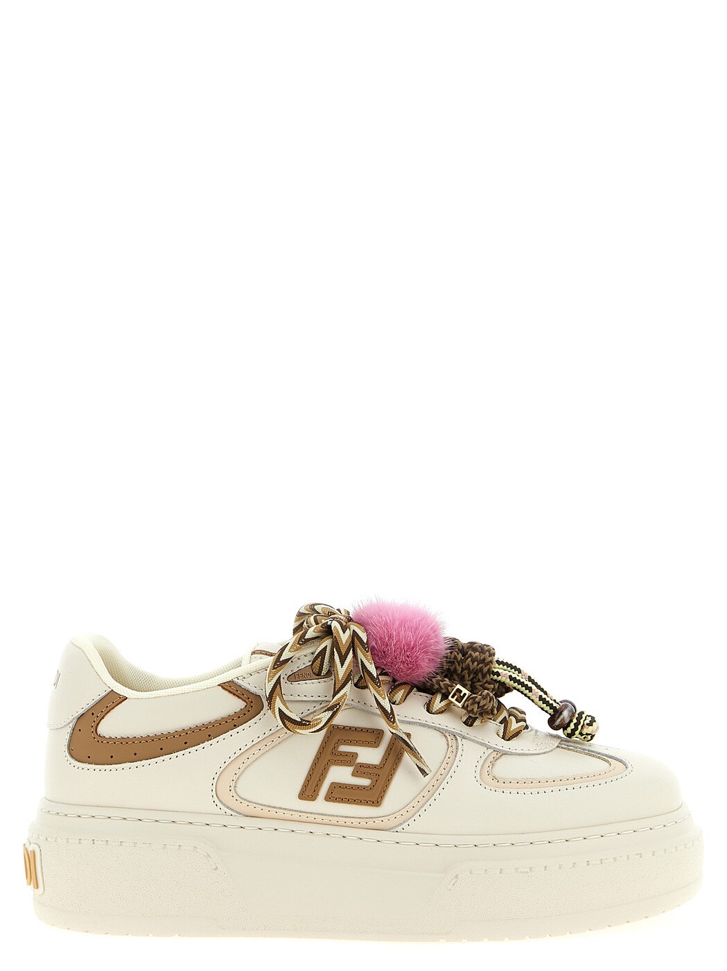 フェンディ FENDI スニーカー レディース マルチ色合い Sneakers \u0027Fendi Match\u0027 sneakers 8E8721AY9NF1TO4 Multicolor 関税 貨物輸送無料 2026SS ju