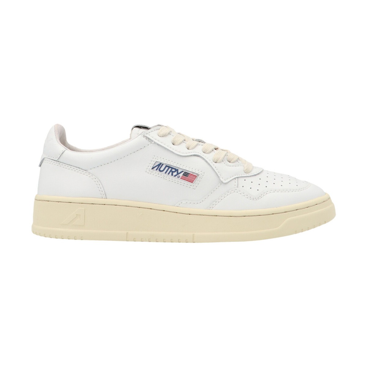 AUTRY スニーカー レディース 白いこと Sneakers \u0027Autry 01\u0027 sneakers AULWLL15 White 関税 貨物輸送無料 2026SS ju