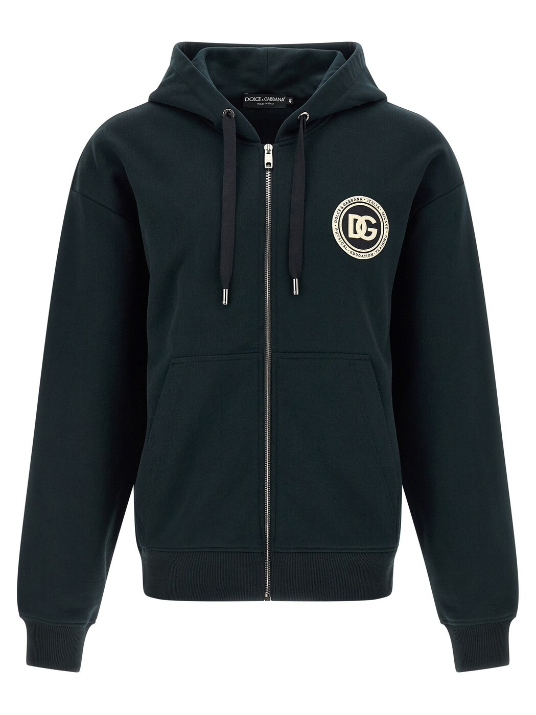 ドルチェ\u0026ガッバーナ DOLCE\u0026GABBANA トレイナー 調教師 メンズ 緑であること Sweatshirts Logo patch hoodie G9AIYZG7PZGB0665 Green 関税 貨物輸送無料 2026SS ju