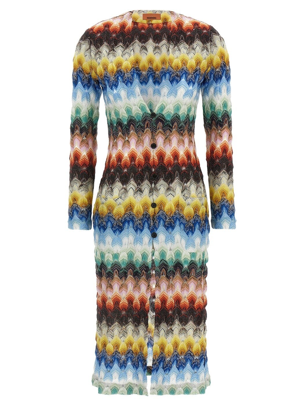 ミッソーニ MISSONI スウェーター 編み物お召しもの レディース マルチ色合い Knitwear Lame lace cardigan DS26SM0SBR015JSMSNV Multicolor 関税 貨物輸送無料 2026SS ju