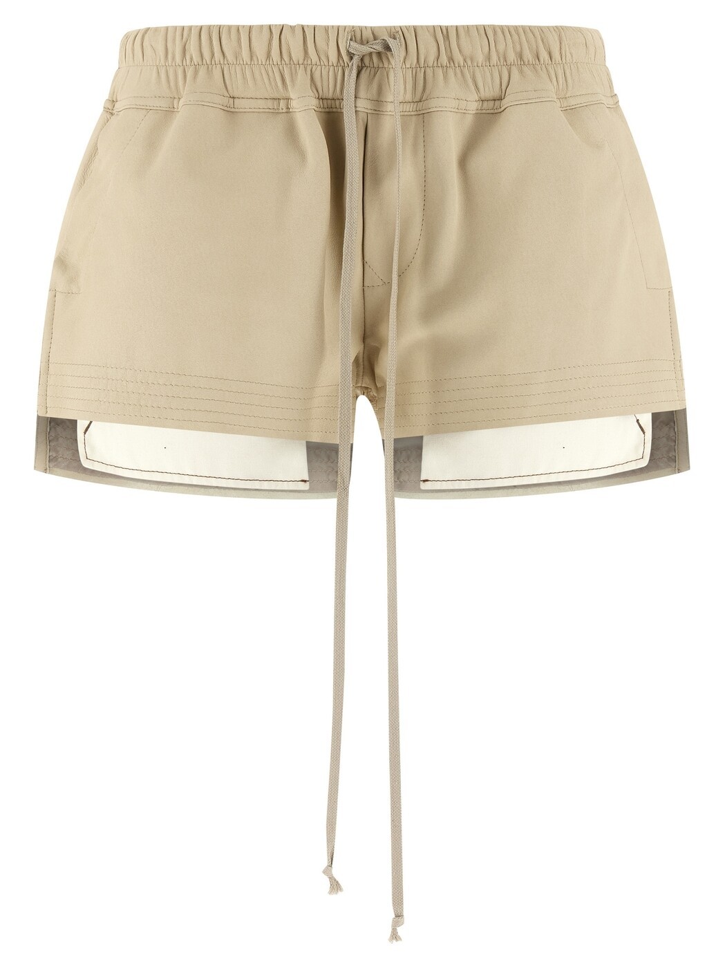 リック オウエンス RICK OWENS デニムショーツ ショーツ レディース ベージュ Denim shorts 'Fog Boxers' shorts RP01F6316LBF138 Beige 関税 送料無料 2026SS ju|BRANDSHOP「il Tesoro」