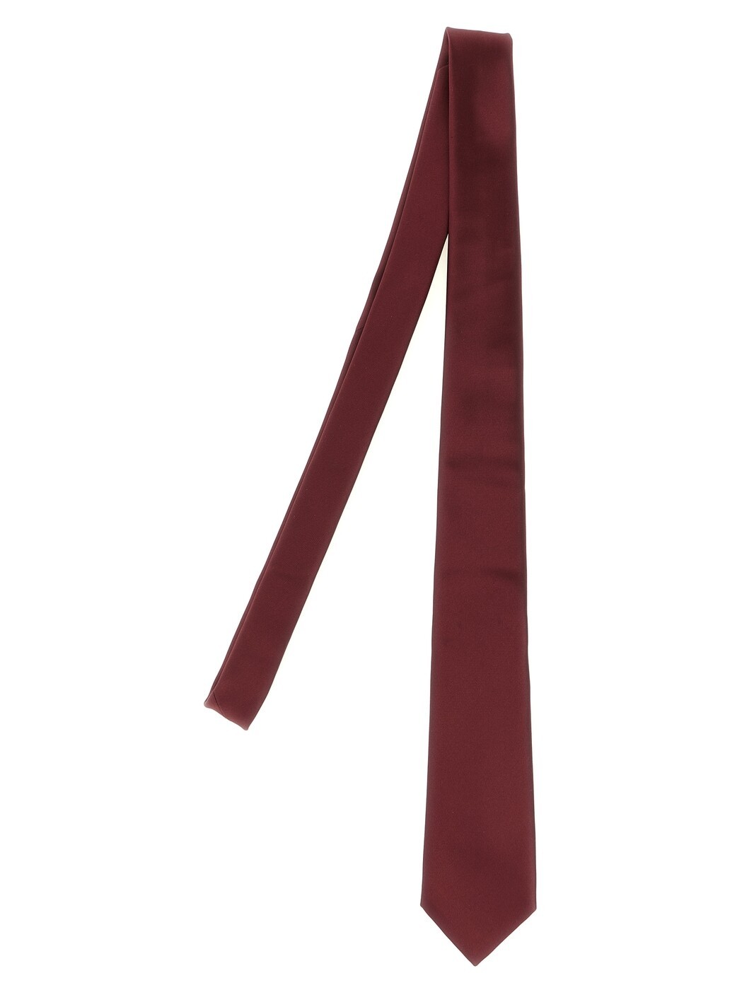 前日 サンローラン SAINT LAURENT PARIS 蝶タイ 五分五分 タイ メンズ 赤いこと Ties and bow ties Silk tie 8583553Y0116100 Bordeaux 関税 貨物輸送無料 2026SS ju