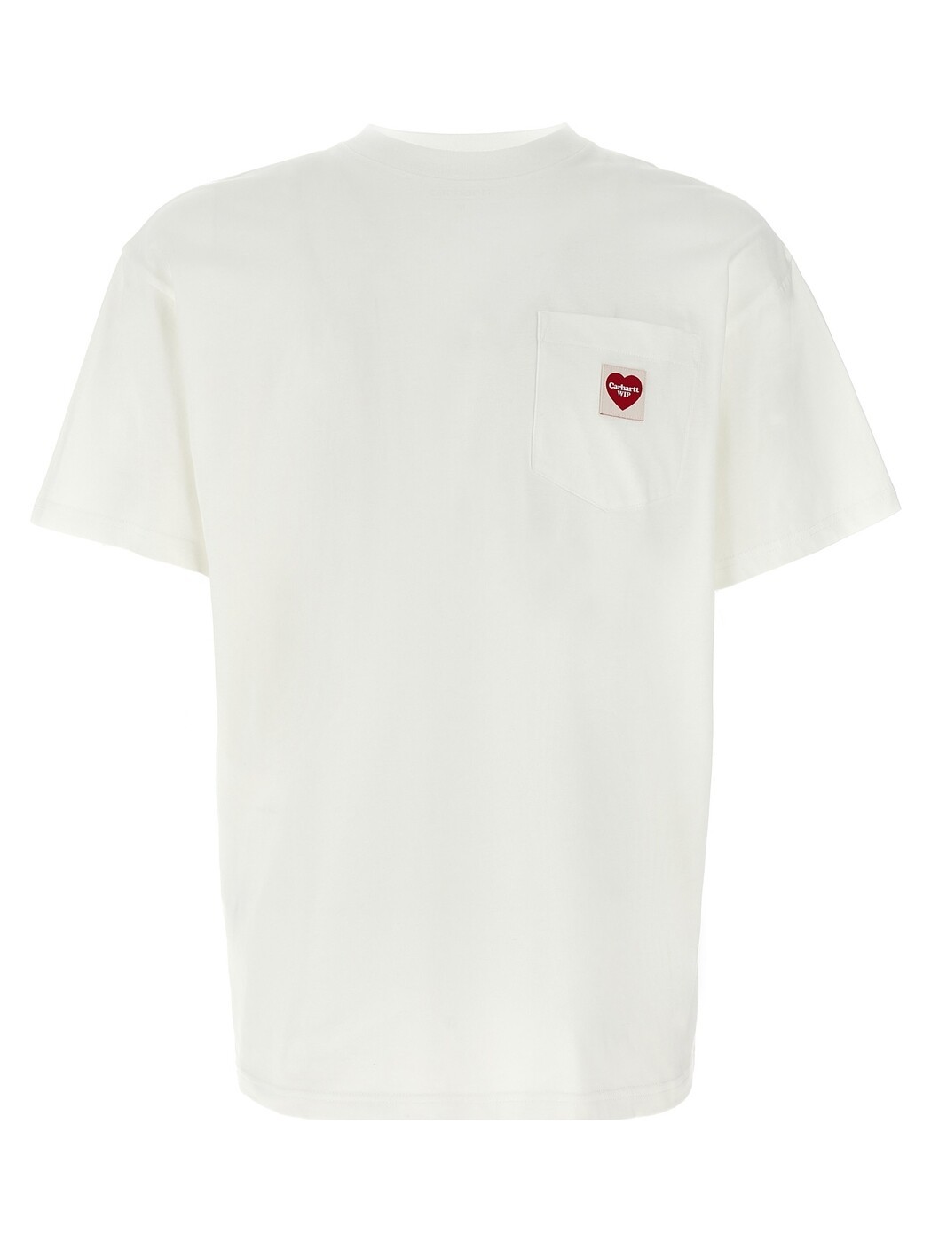 鉄道車両ハート型 ダブリューアイピー CARHARTT WIP ティーシャツ メンズ 白いこと T-shirts \u0027Pocket Heart\u0027 T-shirt I0321281WZXX White 関税 貨物輸送無料 2026SS ju