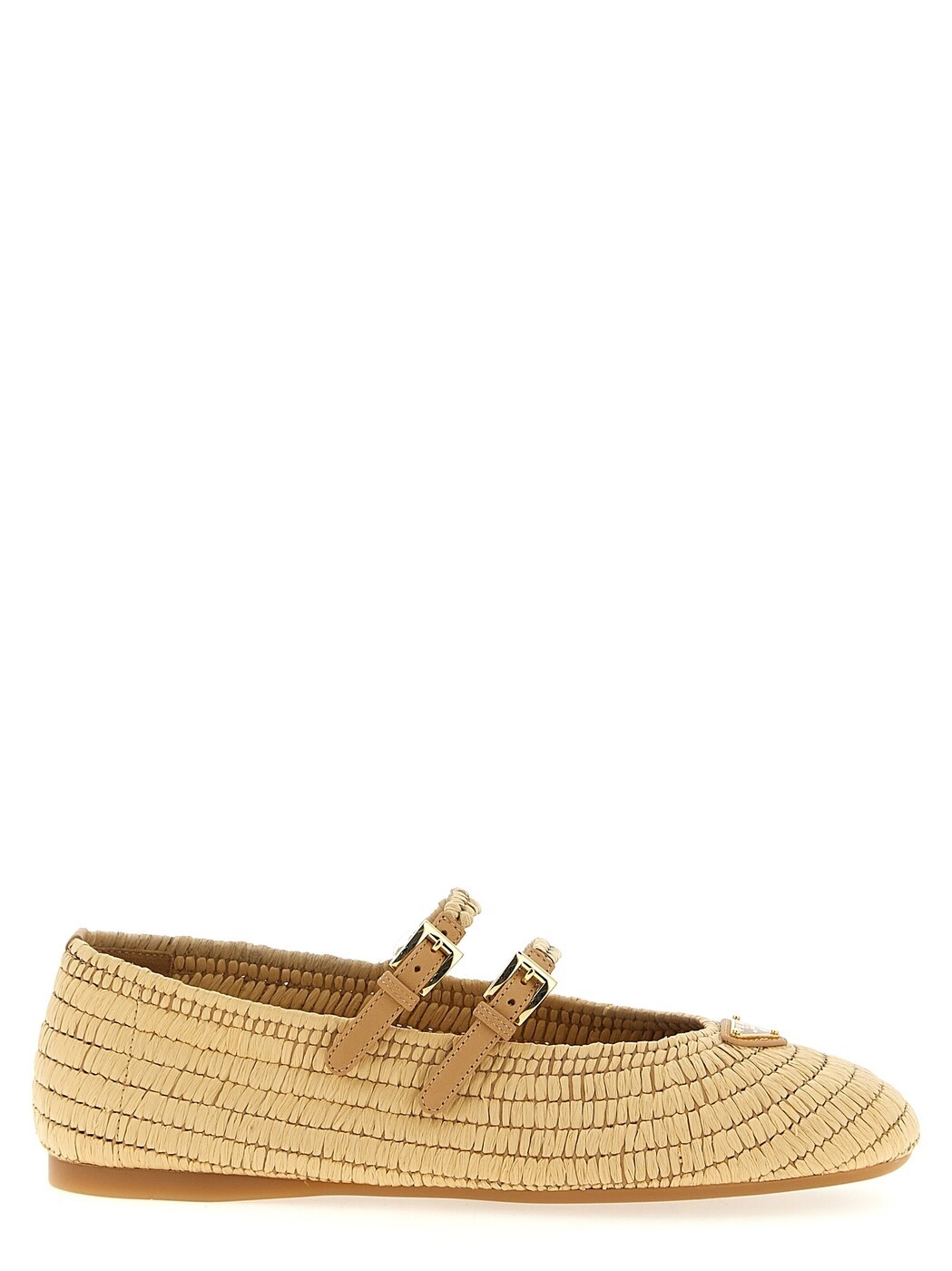 プラダ PRADA 木目細かシューズ 木目細かシューズ レディース ベージュ Flat Shoes Crochet ballet flats 1F927NF0052ACSF0P9G Beige 関税 貨物輸送無料 2026SS ju