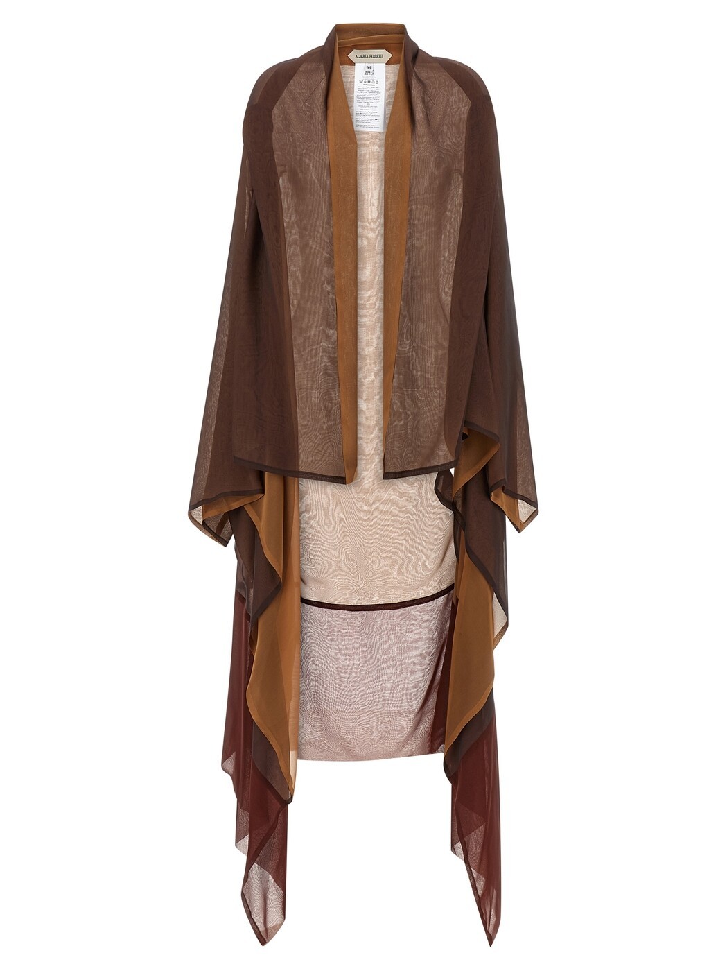 アルベルタ フェレッティ ALBERTA FERRETTI スウェーター 編み物お召しもの レディース 赤銅色 Knitwear Chiffon cardigan A060601151103 Brown 関税 貨物輸送無料 2026SS ju