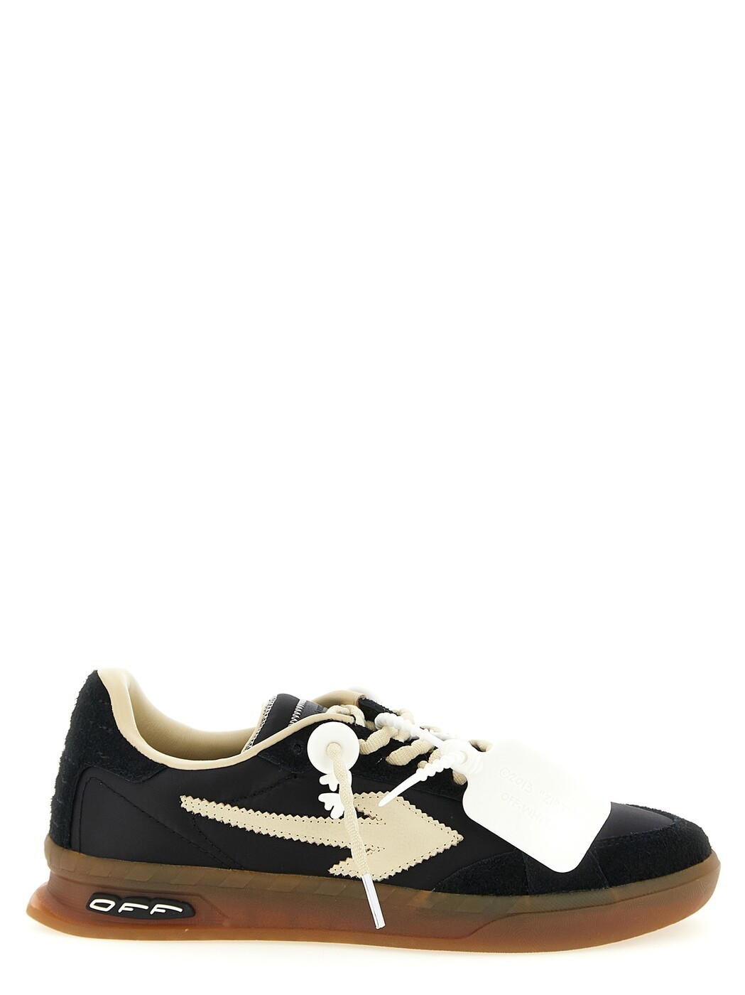 象牙色 OFF WHITE スニーカー レディース 黒いこと Sneakers \u0027End Of Play\u0027 sneakers OWIA28NS26FAB002100A100A Black 関税 貨物輸送無料 2026SS ju