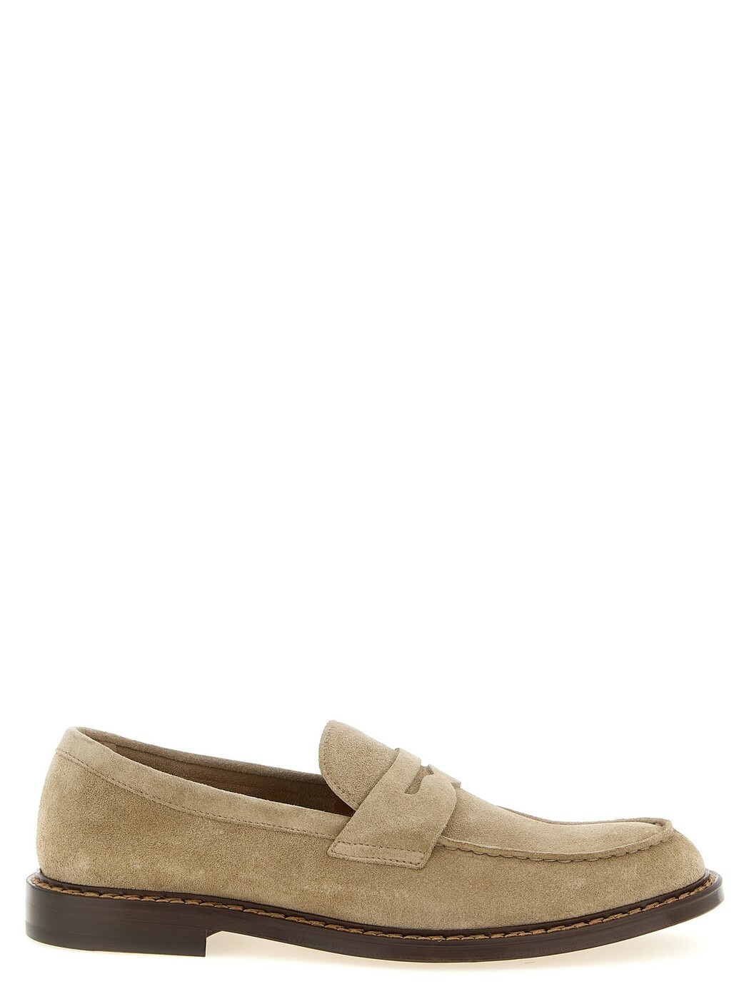 デュカルス DOUCAL\u0027S 置き目毛革 メンズ ベージュ Loafers Suede loafers DU2405PHOEUY009MC15 Beige 関税 貨物輸送無料 2026SS ju
