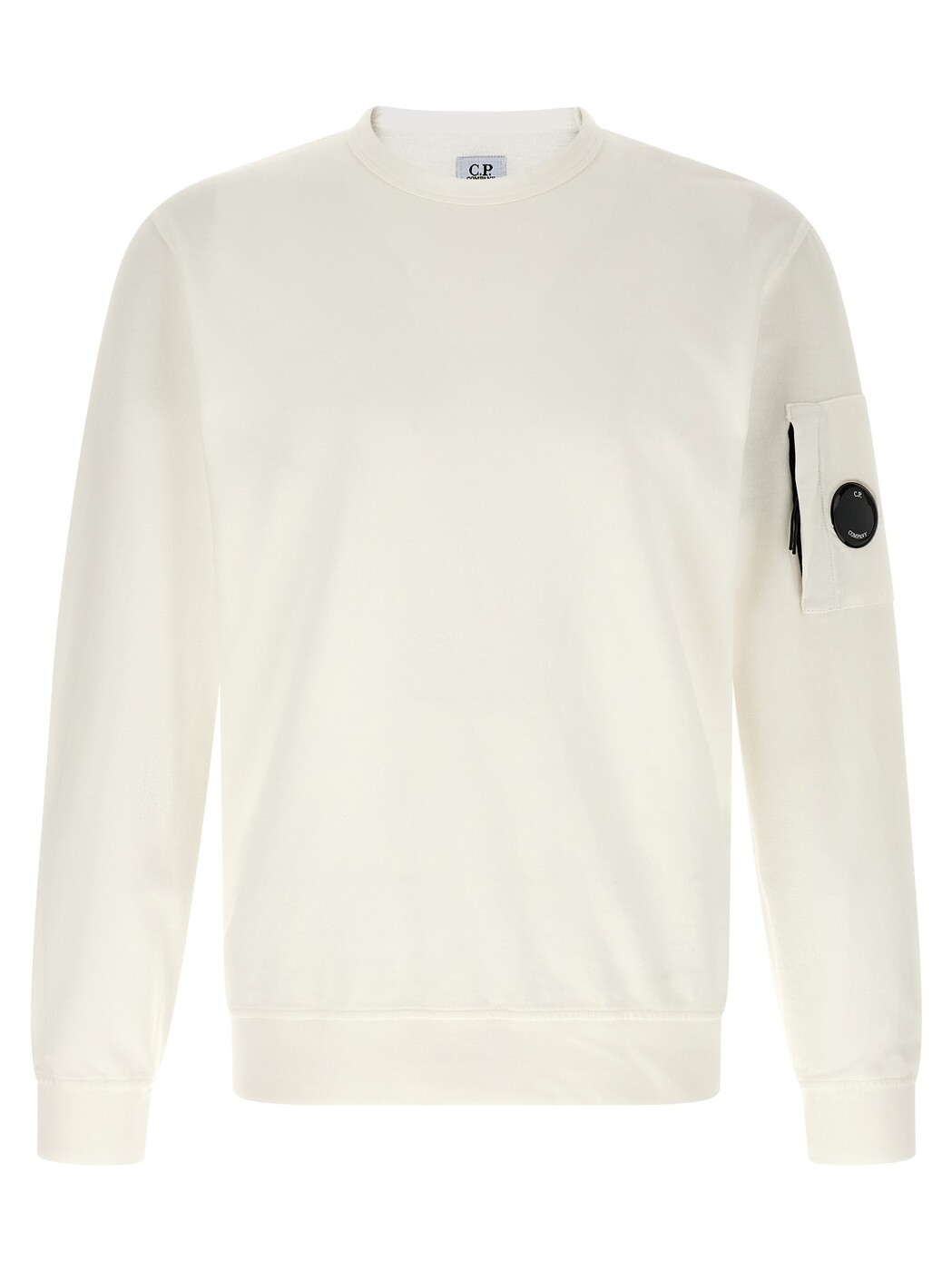 シーピー 相手 CP COMPANY トレーナー 調教師 メンズ 白いこと Sweatshirts Fleece sweatshirt RCCMSS711A002246G103 White 関税 貨物輸送無料 2026SS ju