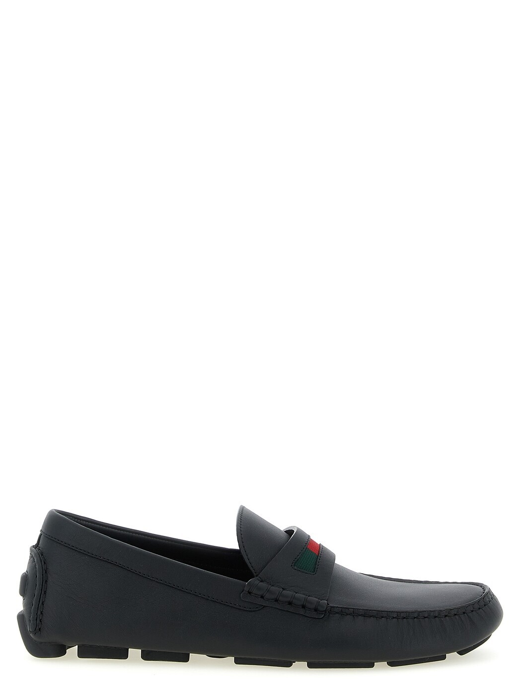 グッチ GUCCI 置き目毛革 メンズ 黒いこと Loafers Driver loafers 854080AAFU21060 Black 関税 貨物輸送無料 2026SS ju