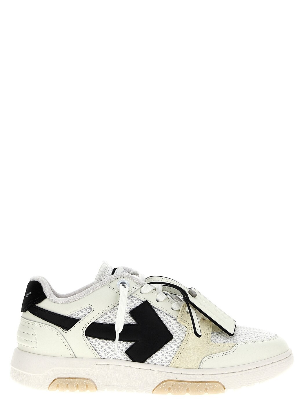 オフホワイト OFF WHITE スニーカー メンズ ホワイト Sneakers 'Slim Out Of Office' sneakers OMIA243C99LEA00201100110 White/Black 関税 送料無料 2026SS ju|BRANDSHOP「il Tesoro」