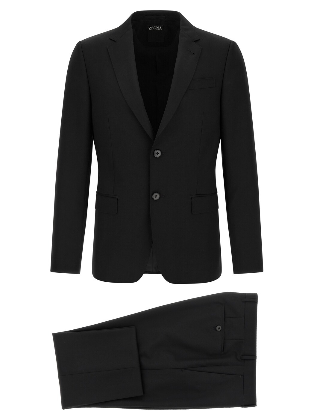 ゼニア ZEGNA フォーマル 背広 メンズ 黒いこと Formal Outfits Mohair wool dress 317702A3281CGA001 Black 関税 貨物輸送無料 2026SS ju