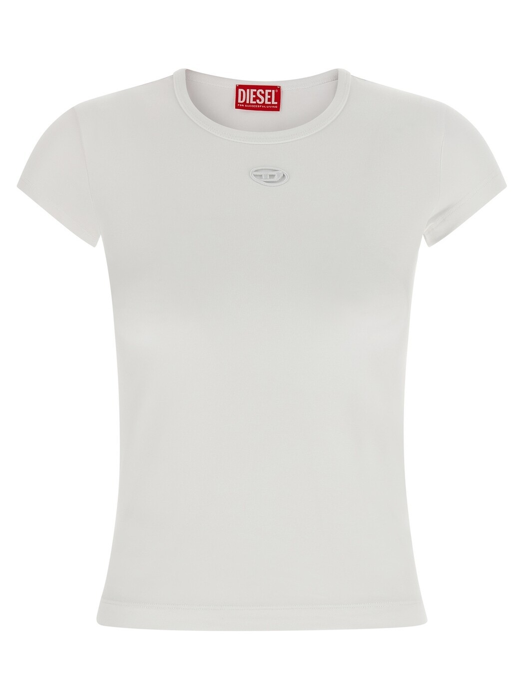 ディーゼル DIESEL スポーツシャツ プルオーバー レディース 白いこと T-shirts and polo shirts \u0027T-Angie-Od\u0027 T-shirt A199120AFAA100 White 関税 貨物輸送無料 2026SS ju