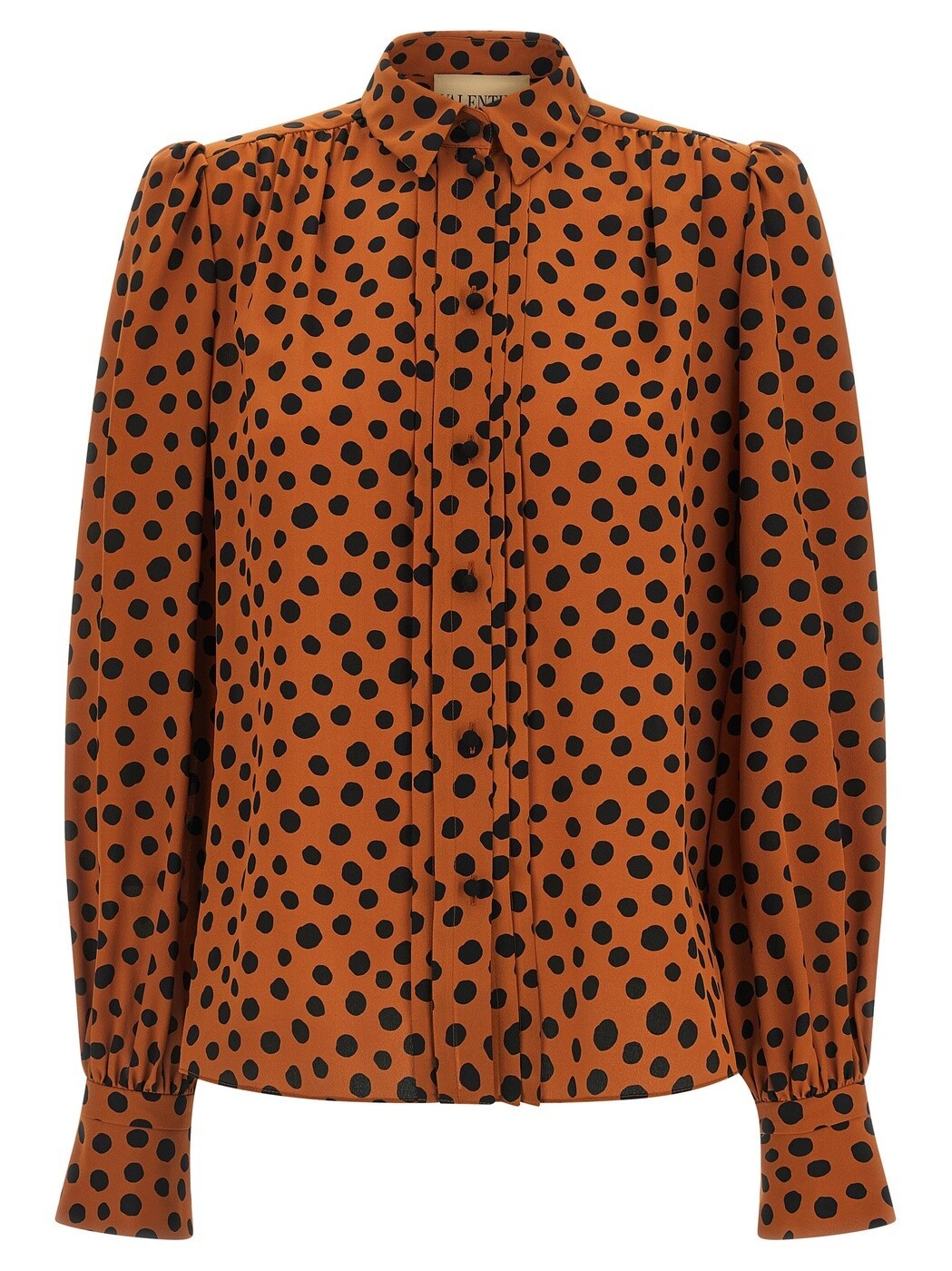 ヴァレンティノ ガラヴァーニ VALENTINO GARAVANI シャツ レディース オレンジ Shirts Polka dot print shirt B0AB8E2A62U46 Orange 関税 送料無料 2026SS ju｜BRANDSHOP「il Tesoro」