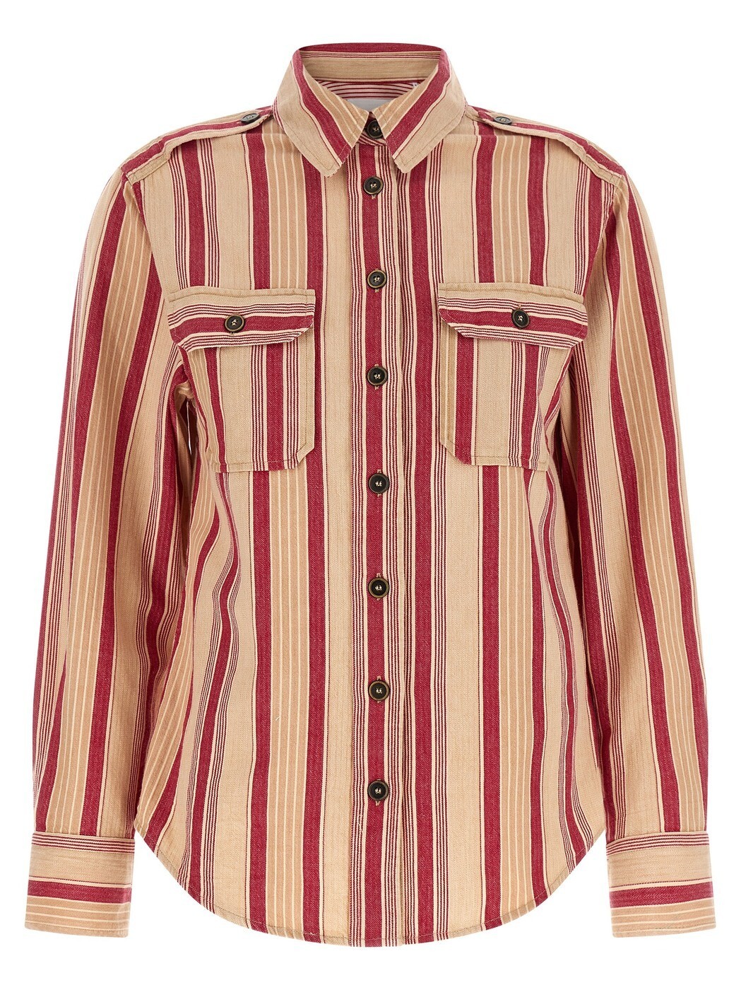 マラン エトワール MARANT ETOILE シャツ レディース マルチカラー Shirts 'Gelva' shirt CH0299FAD1H03EBERD Multicolor 関税 送料無料 2026SS ju|BRANDSHOP「il Tesoro」
