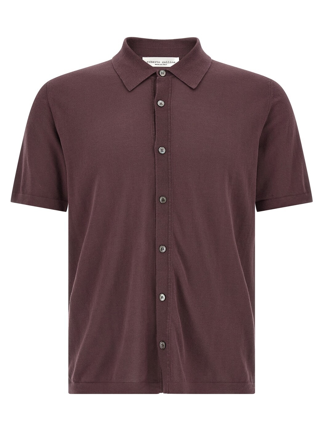ロベルト コリーナ ROBERTO COLLINA プルオーバー メンズ 赤いこと Shirts Knitted shirt 261MYA1002537 Bordeaux 関税 貨物輸送無料 2026SS ju
