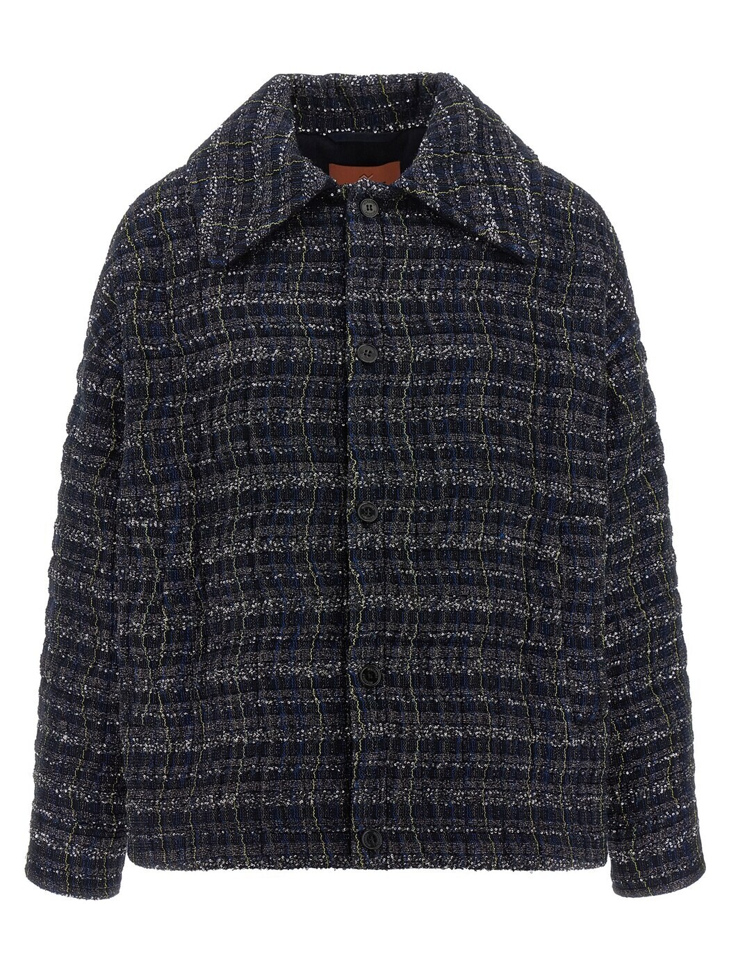 ミッソーニ MISSONI トレンチコート 厚地の外套 レディース 青み Coats and trench coats Caperdoni frame overshirt DS25室内用便器1DBC005WS91R5 Blue 関税 貨物輸送無料 2025AW ju
