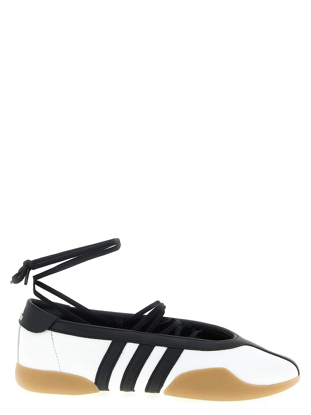 アディダス オリジナルス ADIDAS ORIGINALS 滑っこいシューズ 滑っこいシューズ レディース 白いこと Flat Shoes \u0027Taekwondo Mei\u0027 ballet flats JR7030WHITE White/Black 関税 貨物輸送無料 2025AW ju