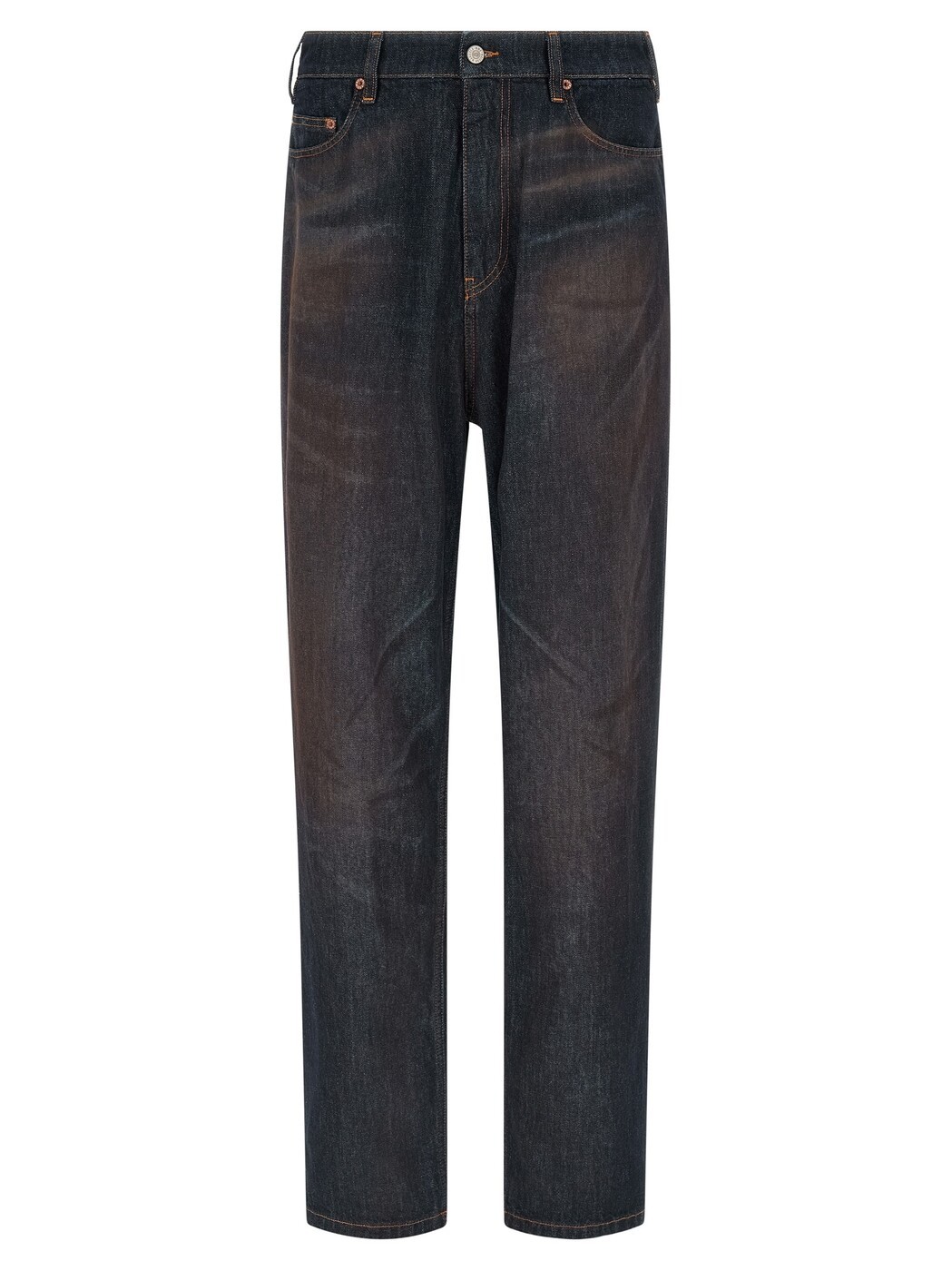 エムエムシックスメゾン マルジェラ MM6 MAISON MARGIELA デニム メンズ ブルー Jeans 5-pocket jeans SH2LA0052M30055963 Blue 関税 送料無料 2026SS ju|BRANDSHOP「il Tesoro」