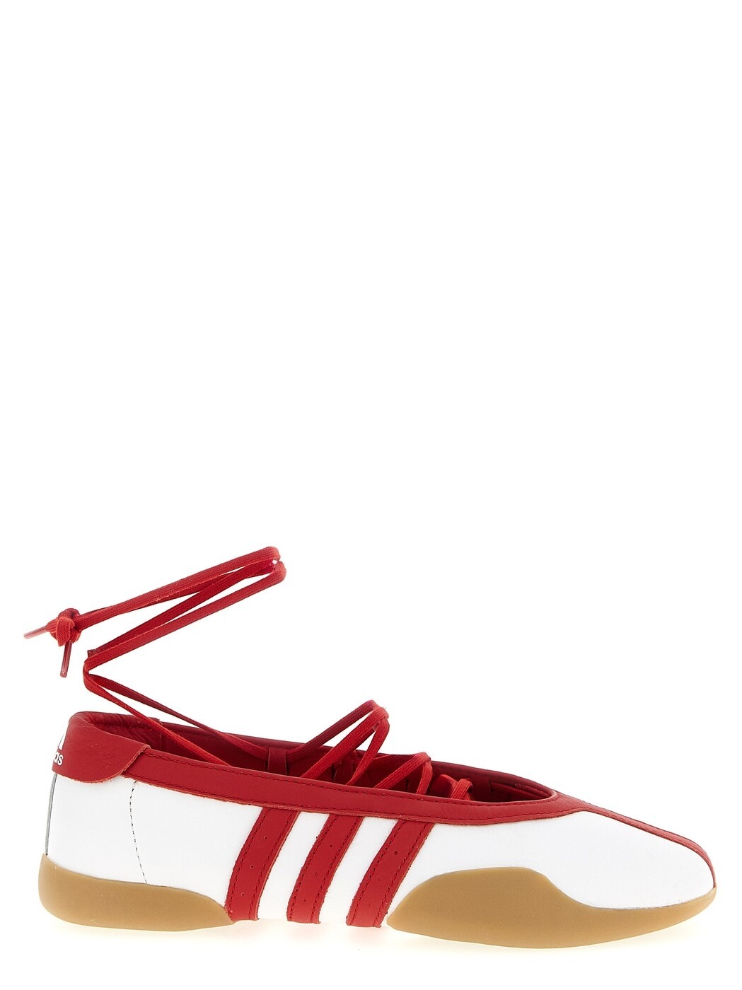 アディダス オリジナルス ADIDAS ORIGINALS 木目細かシューズ 木目細かシューズ レディース 白いこと Flat Shoes \u0027Taekwondo Mei\u0027 leather ballet flats with JQ0960FTWWHTBETSCAGUM3 White 関税 貨物輸送無料 2026SS ju