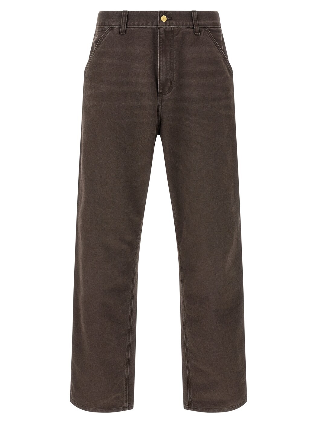 鉄道車両ハート形 ダブリューアイピー CARHARTT WIP ズボン ズボン下 メンズ 赤銅色 Trousers \u0027Single Knee\u0027 pants I034798474O Brown 関税 貨物輸送無料 2025AW ju