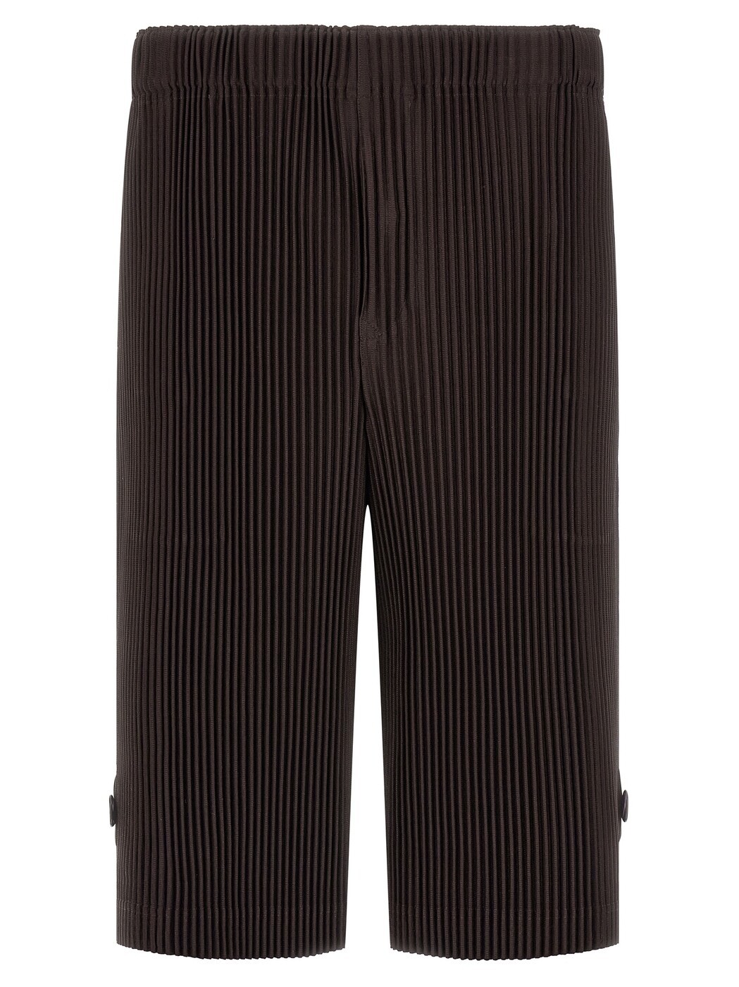 HOMME PLISSE' ISSEY MIYAKE ショーツ メンズ ブラウン Shorts 'Wear Or Wrap' bermuda shorts HP66JF21218 Brown 関税 送料無料 2026SS ju|BRANDSHOP「il Tesoro」