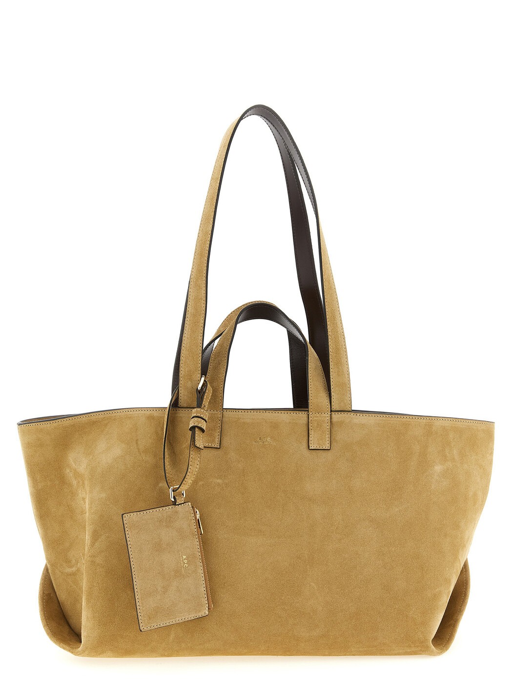 アーペーセー A.P.C トートバッグ レディース ブラウン Tote bags 'Le Drummer' large shopping bag PXCDBF67057BLD Brown 関税 送料無料 2026SS ju|BRANDSHOP「il Tesoro」