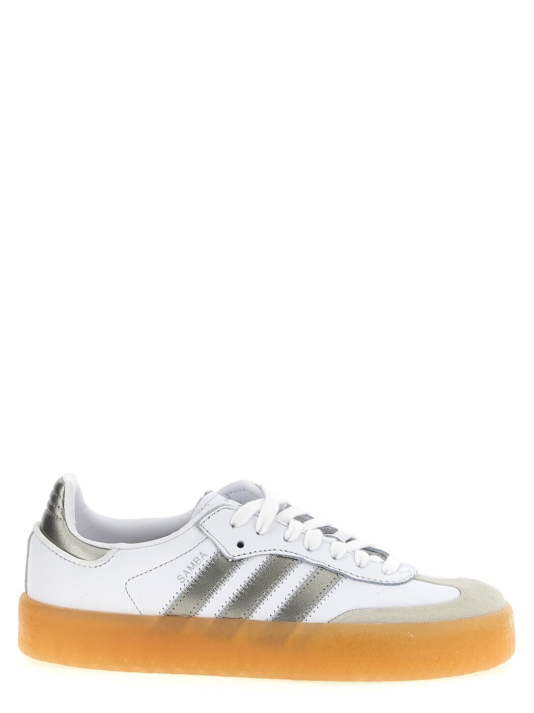 アディダス オリジナルス ADIDAS ORIGINALS スニーカー レディース しろがね色 Sneakers \u0027Sambae\u0027 sneakers JS3943FTWWHTSILVMT Silver 関税 貨物輸送無料 2025AW ju