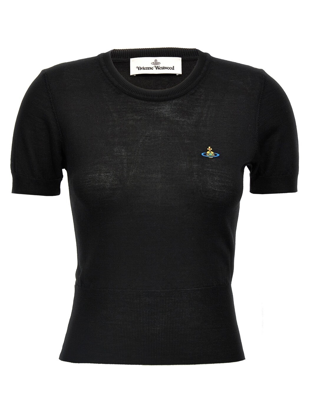 ヴィヴィアン・ウエストウッド VIVIENNE WESTWOOD プルオーバー トップス レディース 黒いこと T-shirts and tops \u0027Bea\u0027 top 1803002QY003FN401 Black 関税 貨物輸送無料 2026SS ju