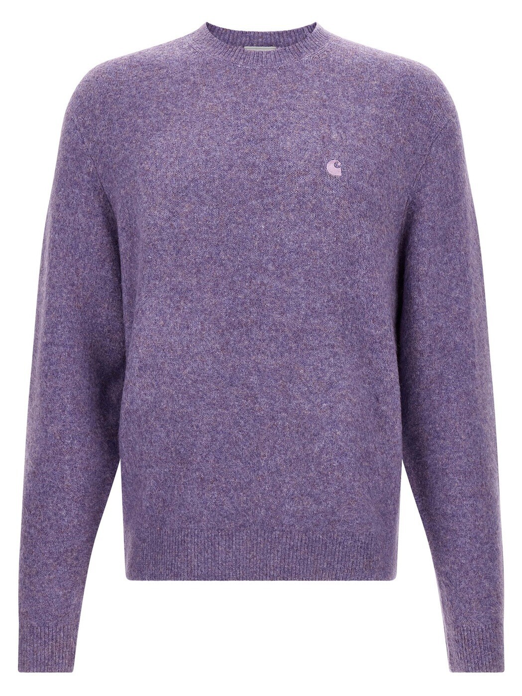 鉄道車両ハート形 ダブリューアイピー CARHARTT WIP プルオーバー 編み物御召しもの メンズ パープル Knitwear \u0027Curtis\u0027 sweater I0353943B0XX Purple 関税 貨物輸送無料 2025AW ju