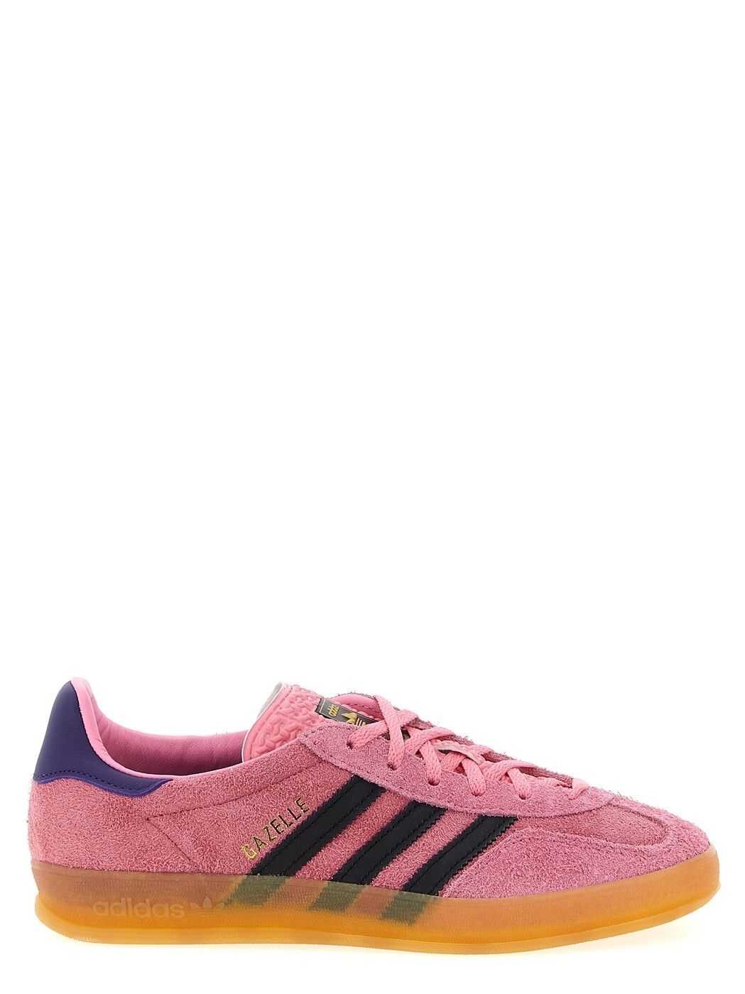 アディダス オリジナルス ADIDAS ORIGINALS スニーカー レディース パープル Sneakers \u0027Gazelle Indoor\u0027 sneakers IE7002BLIPNKCBLACKCPURPL Fuchsia 関税 貨物輸送無料 2025AW ju