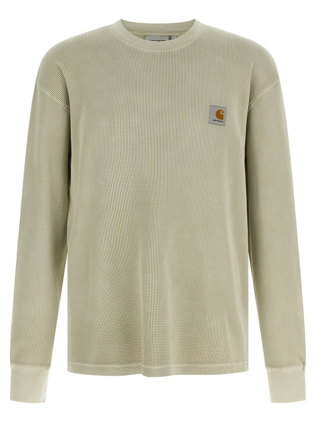 カーハート ダブリューアイピー CARHARTT WIP Tシャツ メンズ ベージュ T-shirts 'Vista Waffle' T-shirt I0353042LPGD Beige 関税 送料無料 2025AW ju|BRANDSHOP「il Tesoro」