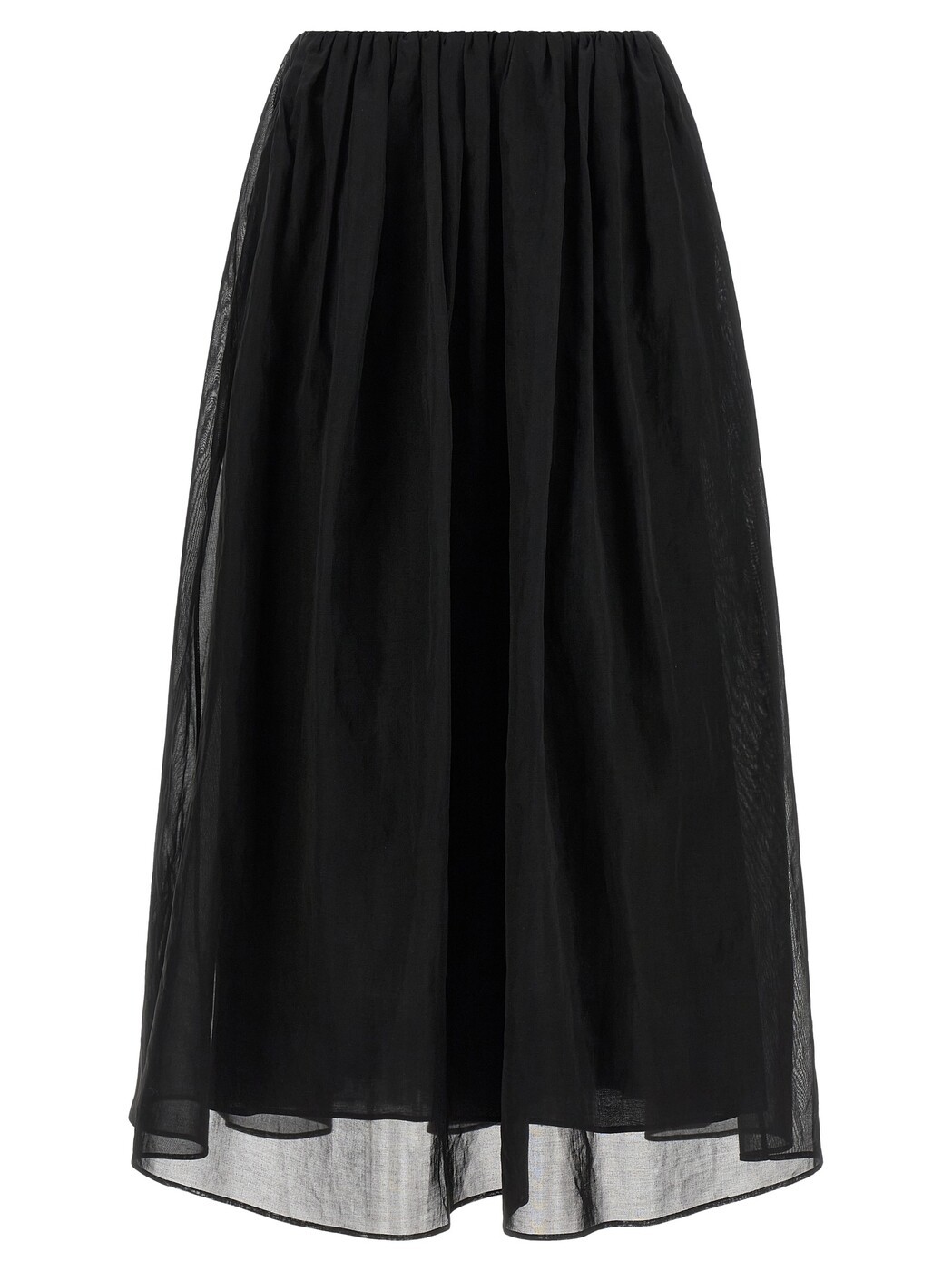 ブルネロクチネリ BRUNELLO CUCINELLI スコート レディース 黒いこと Skirts Organza skirt M0F91G3967C099 Black 関税 貨物輸送無料 2026SS ju