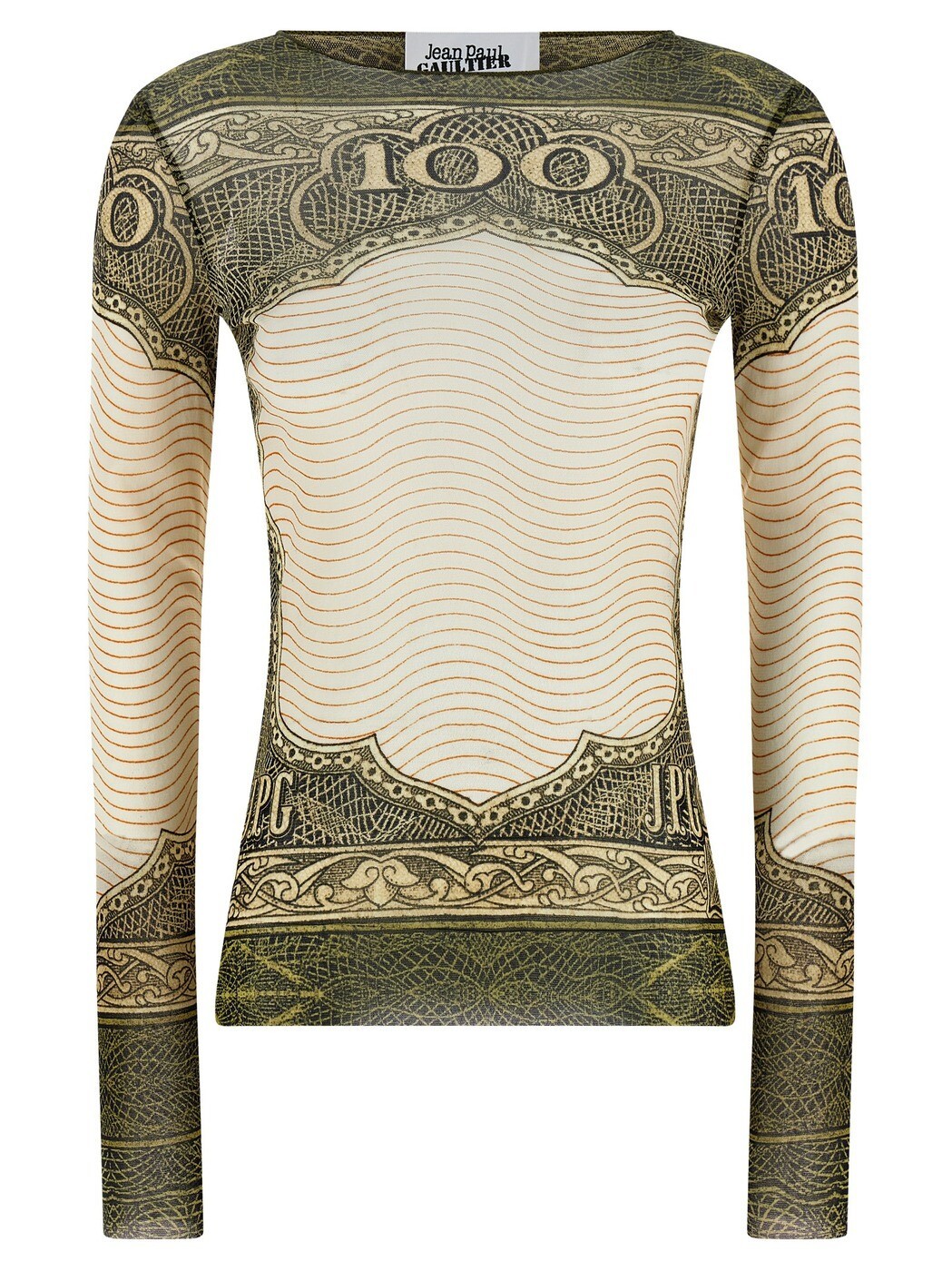 ジャンポール・ゴルチエ JEAN PAUL GAULTIER Tシャツ トップス レディース マルチカラー T-shirts and tops 'Re-edition - The Green Cartouche' top 2601WTO451M023P40030015 Multicolor 関税 送料無料 2026SS ju|BRANDSHOP「il Tesoro」