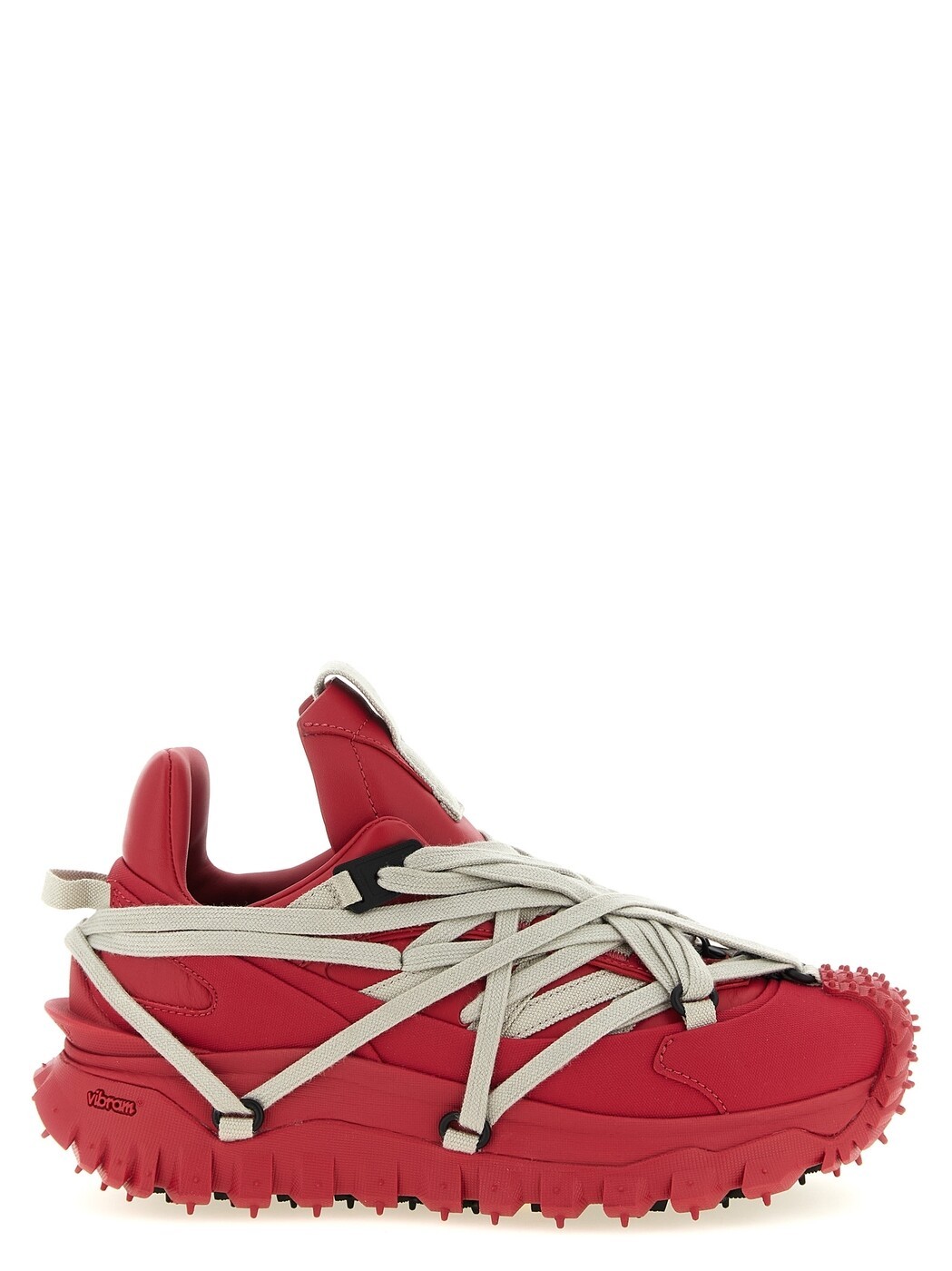 リック オウエンス RICK OWENS スニーカー レディース レッド Sneakers Moncler + Rick Owens 'Trailgrip Megalace' sneakers MU01F4M10M4321451 Red 関税 送料無料 2026SS ju|BRANDSHOP「il Tesoro」