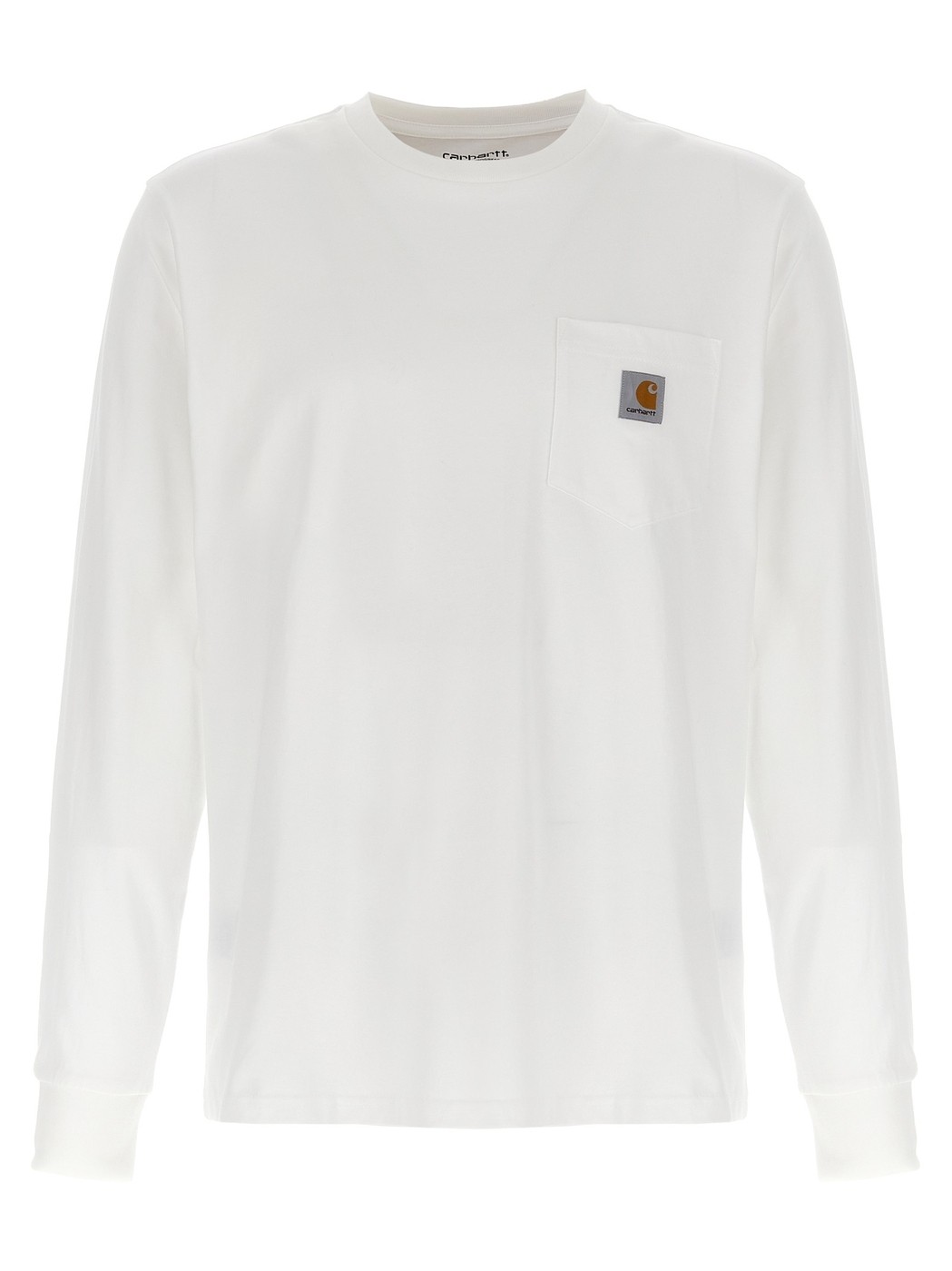 鉄道車両ハート形 ダブリューアイピー CARHARTT WIP ティーシャツ メンズ 白いこと T-shirts \u0027L/S Pocket\u0027 T-shirt I03043702XX White 関税 貨物輸送無料 2026SS ju