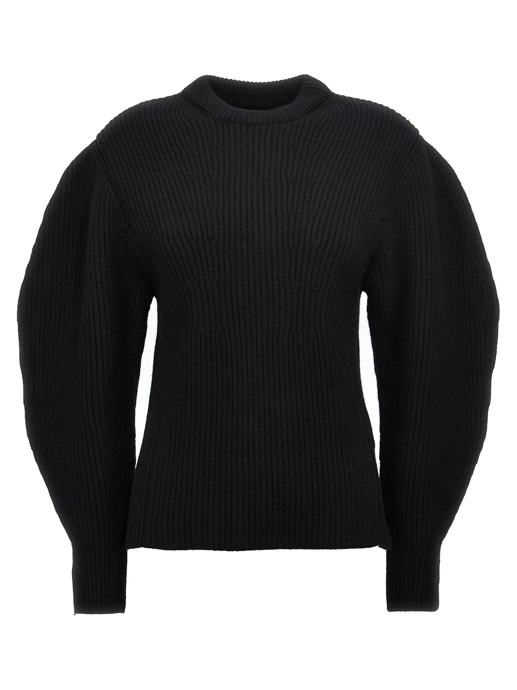 ジルサンダー JIL SANDER スウェーター 編み物御召しもの レディース 黒いこと Knitwear Ribbed sweater J03GP0150J14747001 Black 関税 貨物輸送無料 2024AW ju