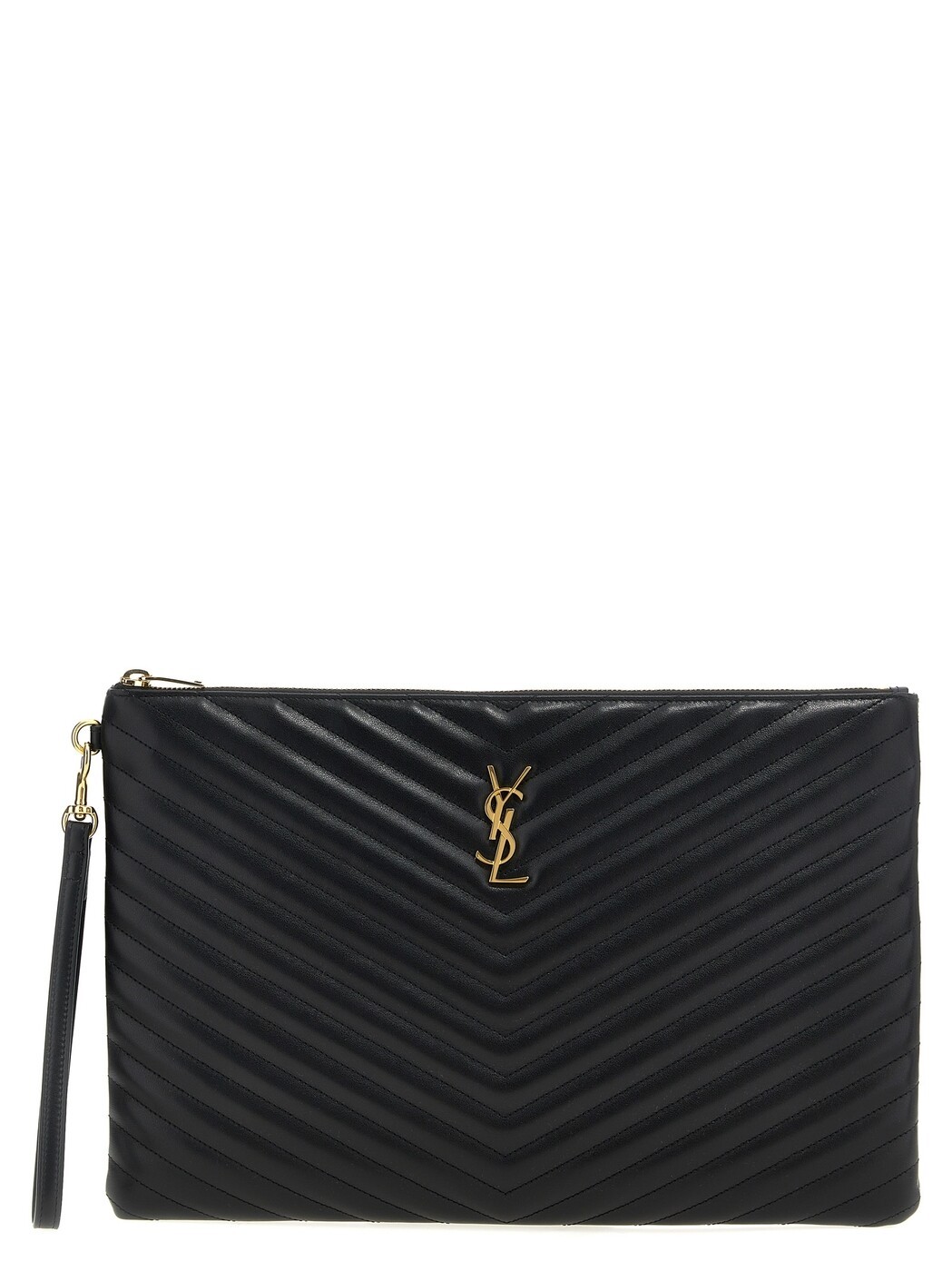 前日 サンローラン SAINT LAURENT PARIS クラッチペダル御徒面子 レディース 黒いこと Clutch and wristlets bags \u0027Cassandre\u0027 clutch 440222CWU011000 Black 関税 貨物輸送無料 2026SS ju
