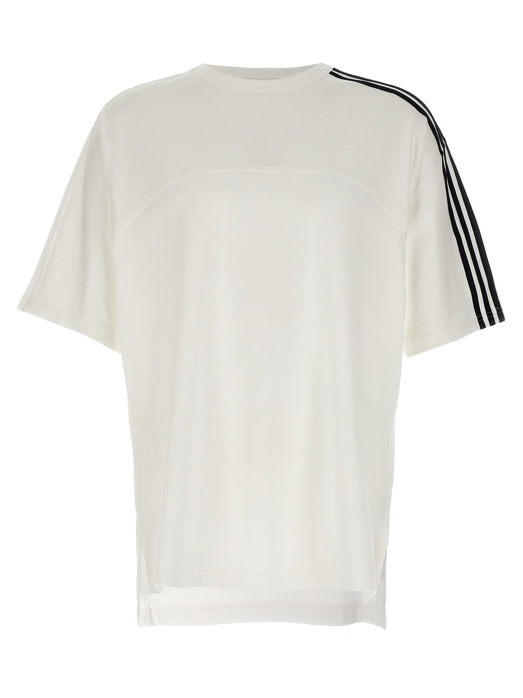 ワイスロバート・エドワード・リー Y-3 プルオーバー メンズ 白いこと T-shirts \u0027Y-3 3-Stripes\u0027 T-shirt JM7845CWHITE White/Black 関税 貨物輸送無料 2025SS ju